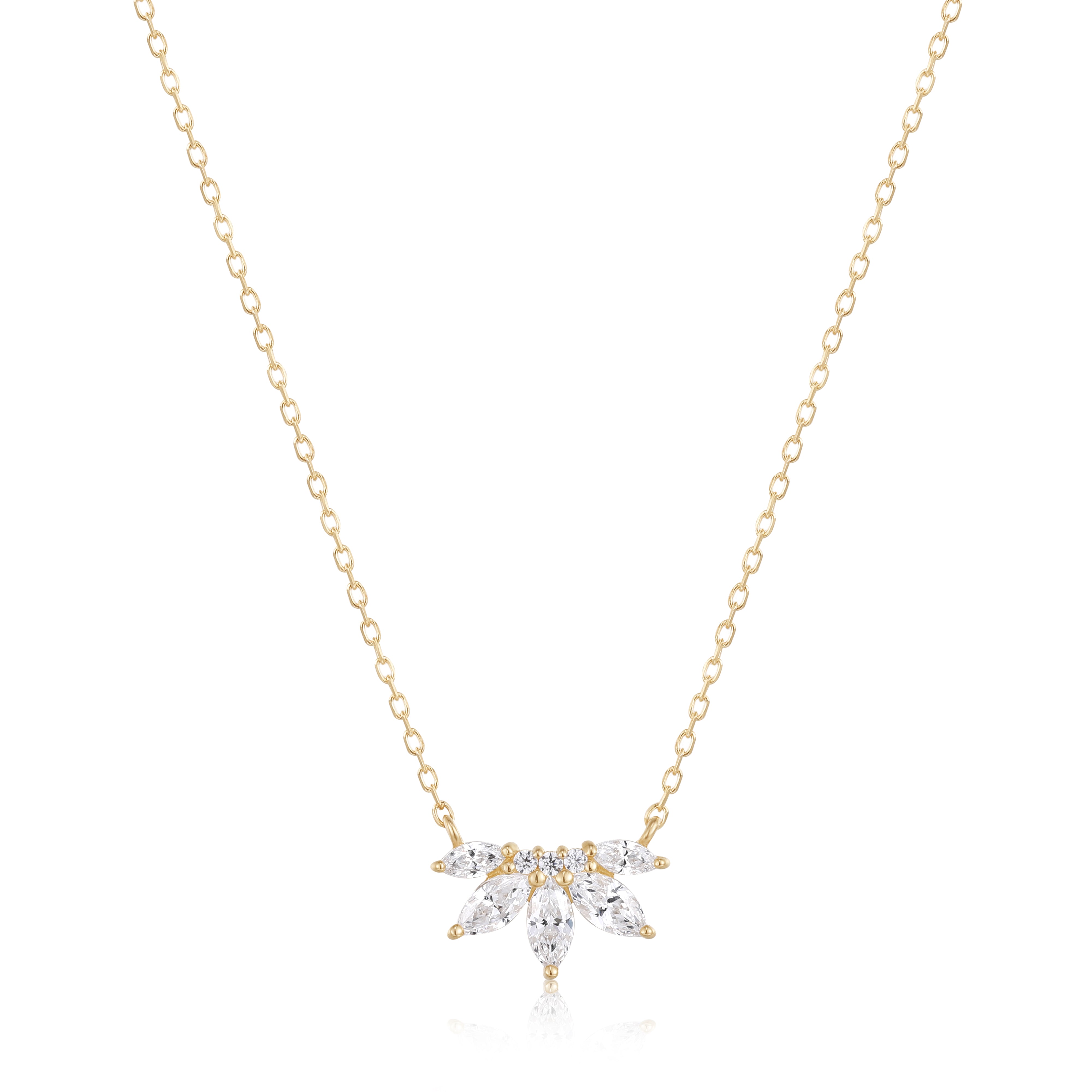 RION x Buddha Jewelry Valentina Necklace - Genuine Diamond