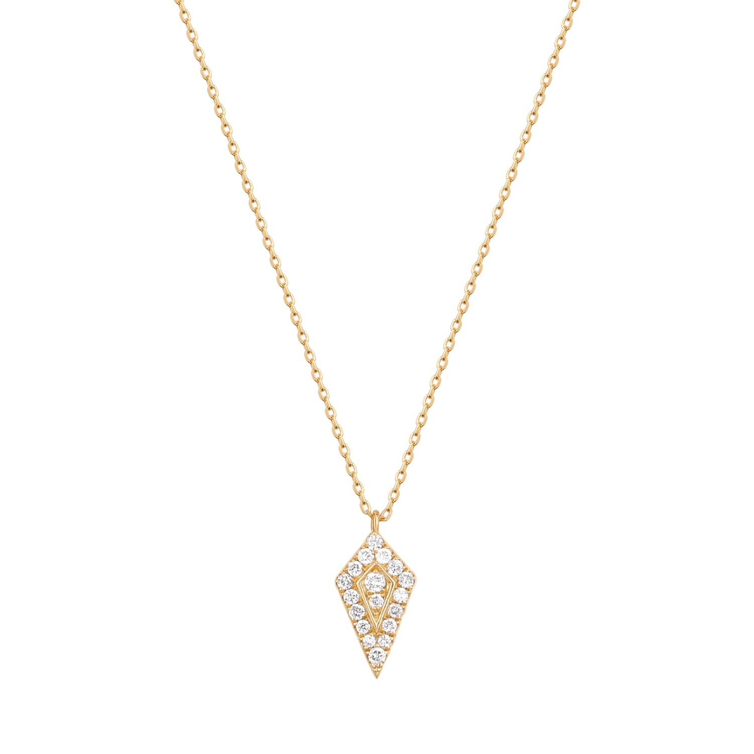 RION x Buddha Jewelry Lark Necklace - Genuine Diamond