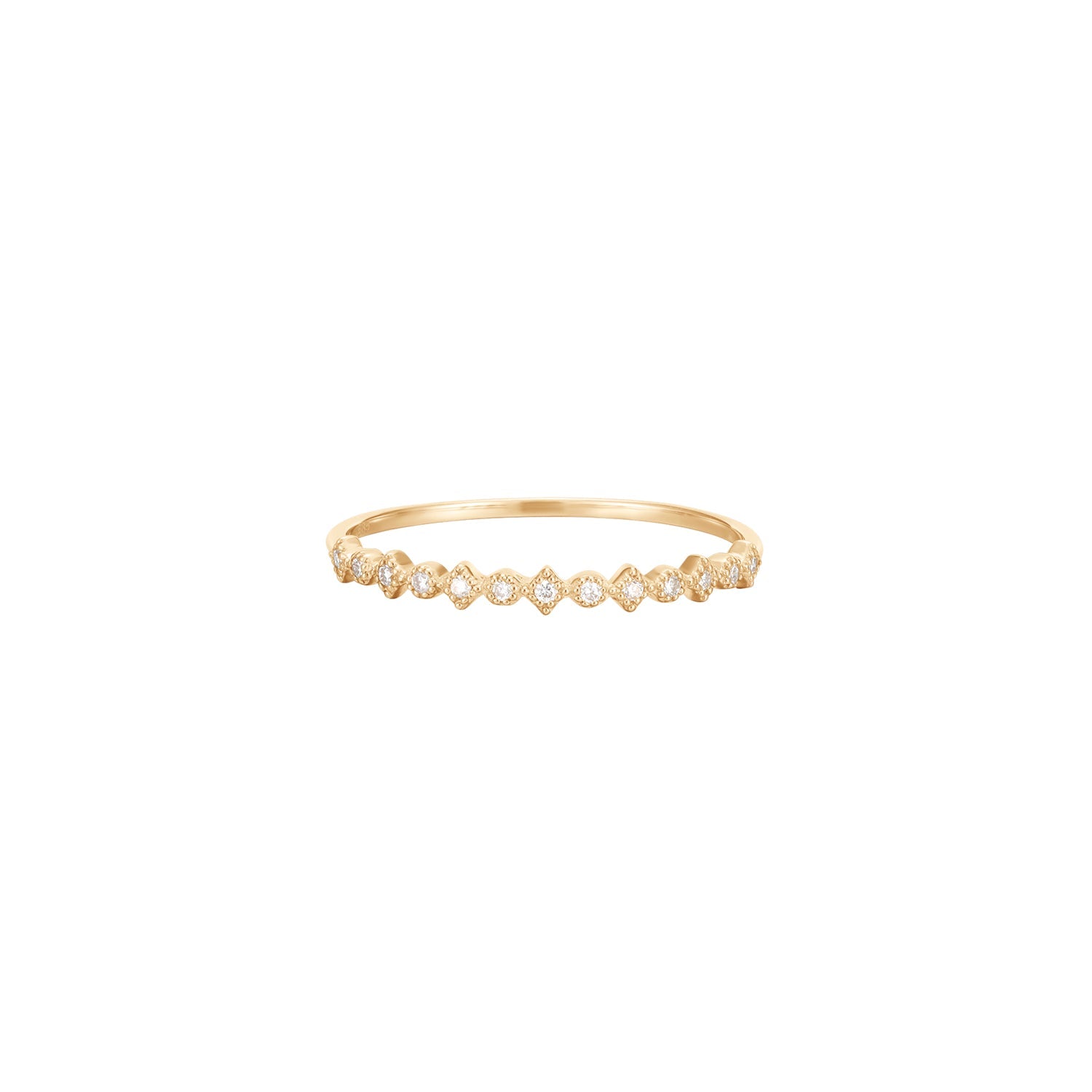RION x Buddha Jewelry Aurelia Finger Ring - Genuine Diamond