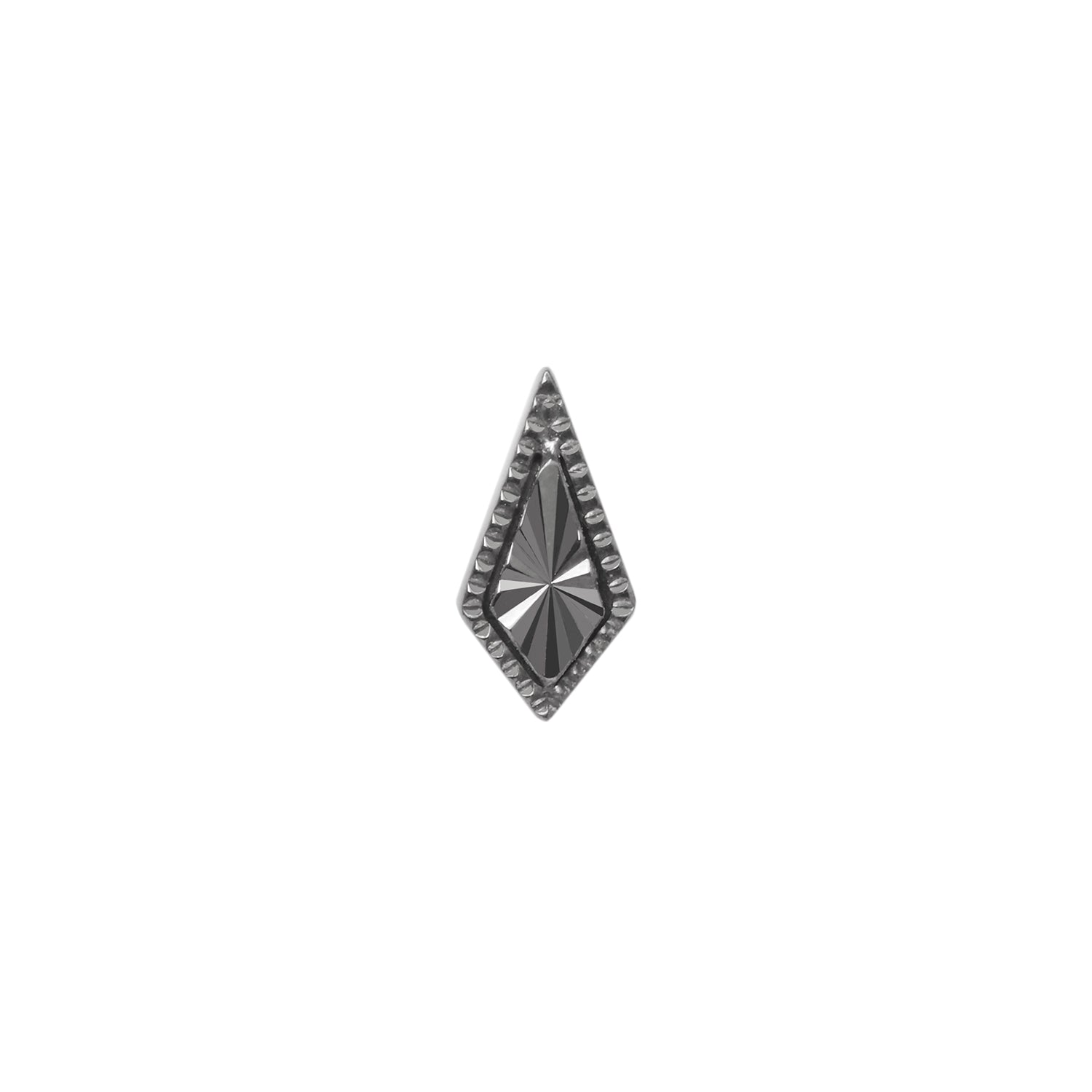 Bad As Hell - Rhodium - Threadless End