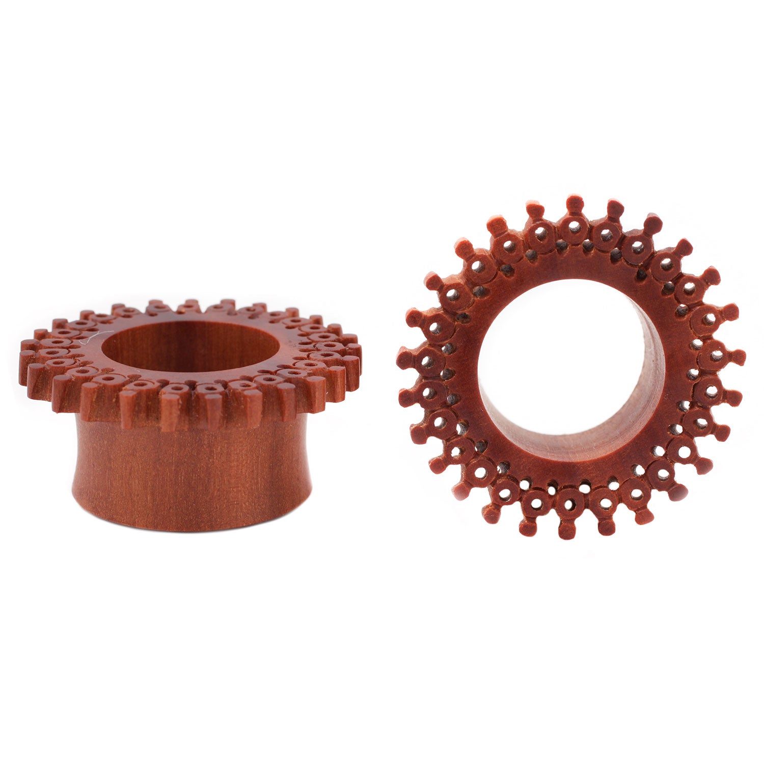 High On Fire Eyelets - Saba Wood