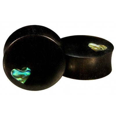 Modern Romance Plugs - Arang wood + Abalone Wood