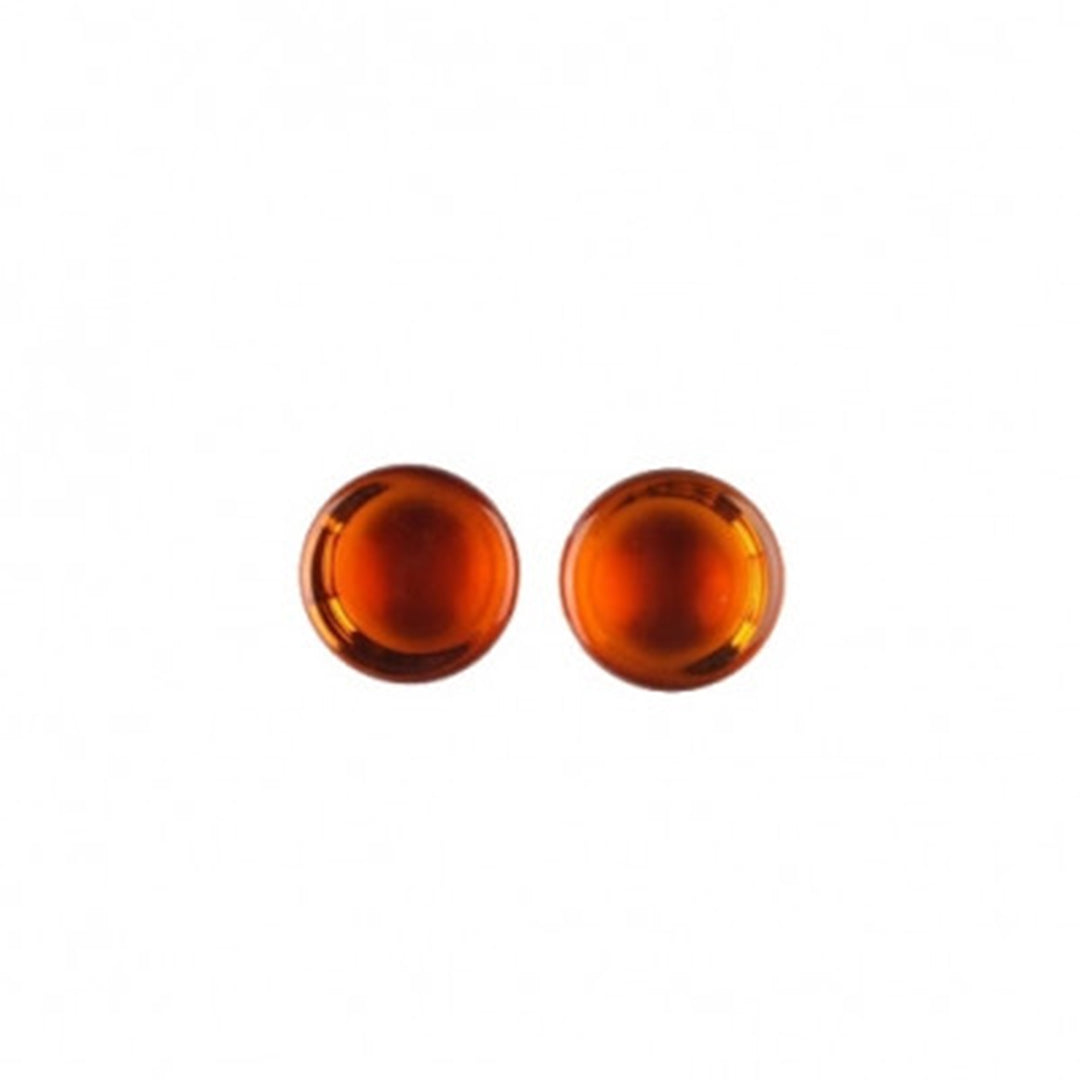 Glass Plugs - Amber