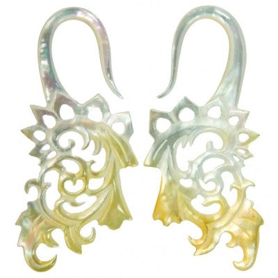 Treasure Earrings - Mother of Pearl