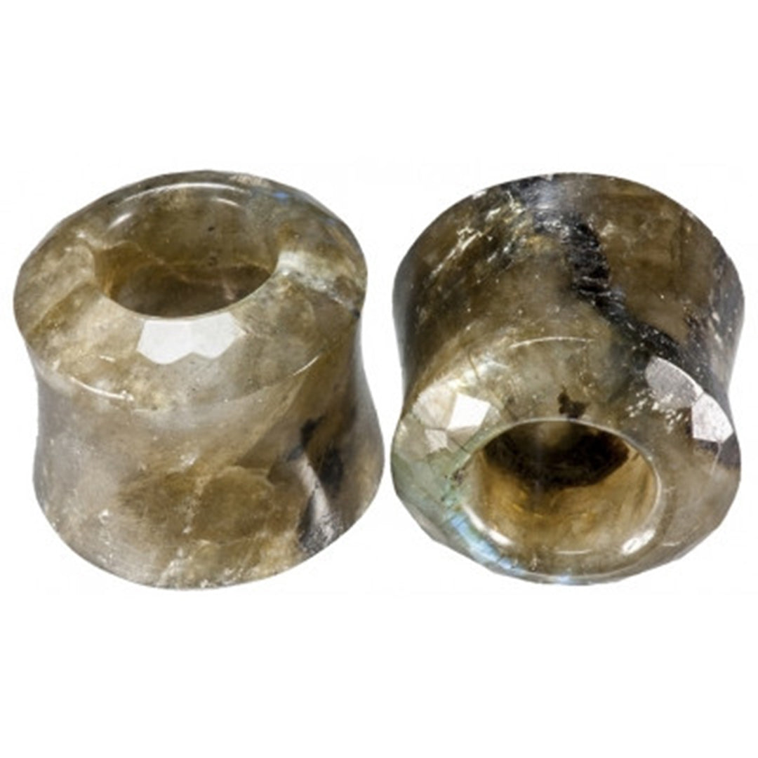 Eyelets - Faceted Labradorite