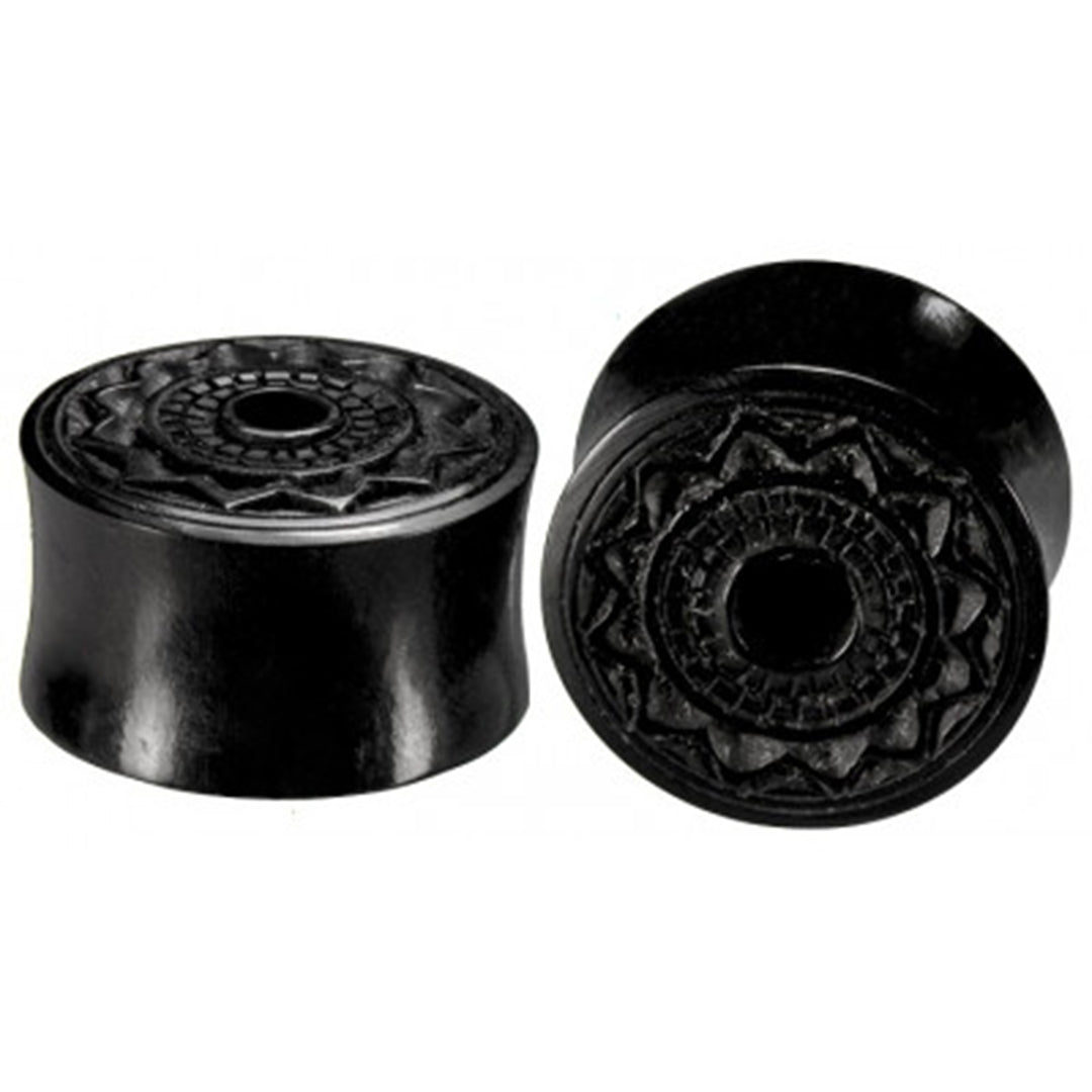 Aztec Plugs - Arang wood