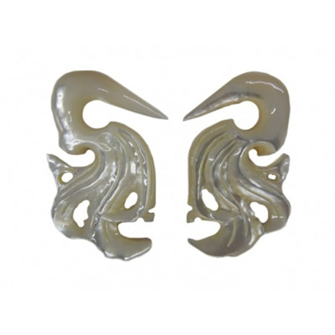 Frenzy Earrings - Mother of pearl