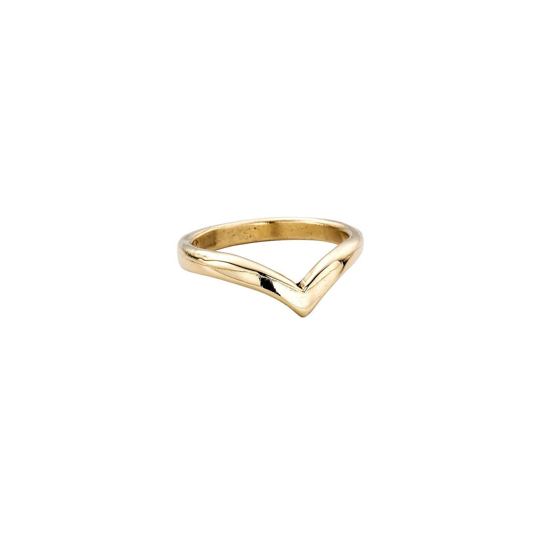 9ct Gold Wishbone Wedding Band
