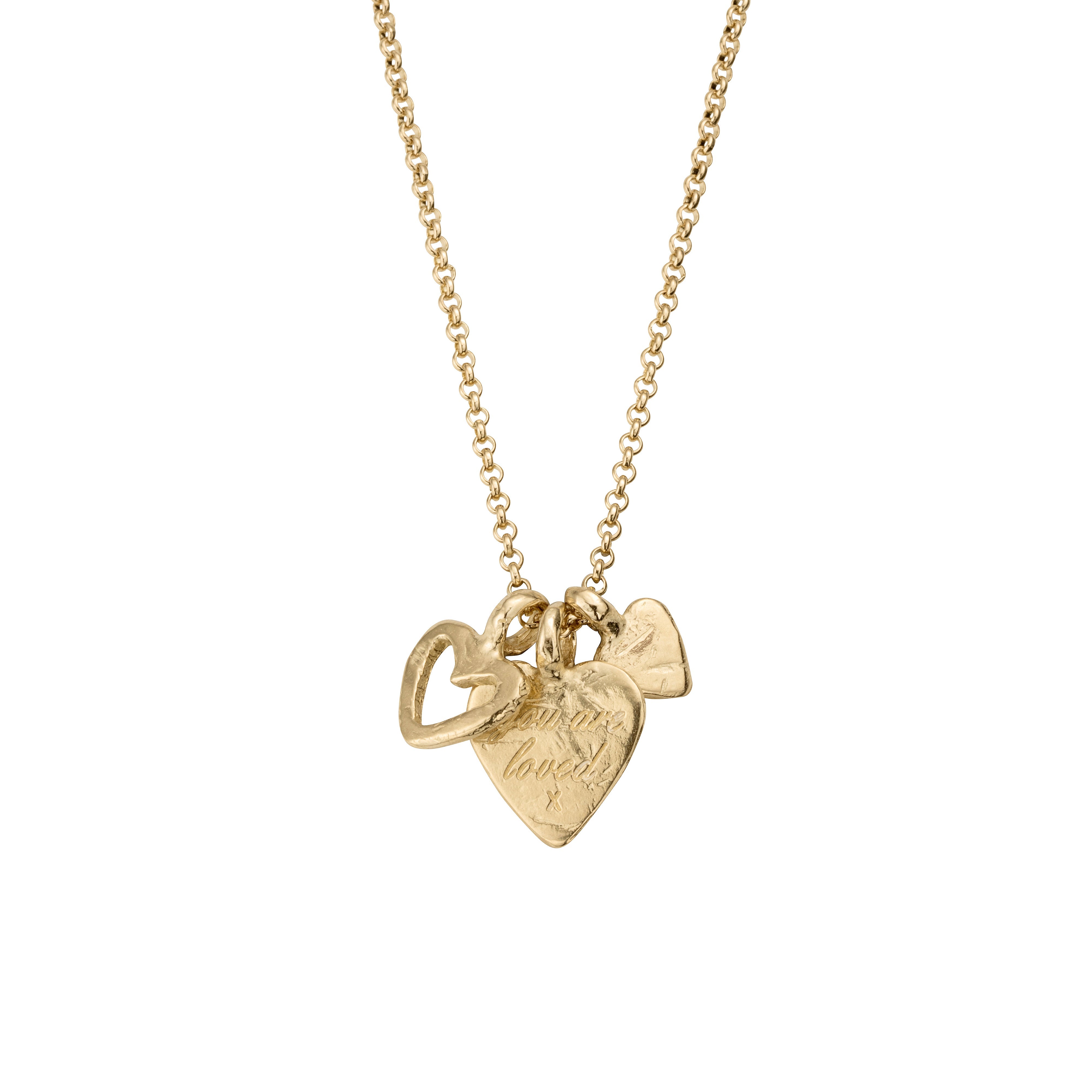 Gold A Lot of Love Necklace