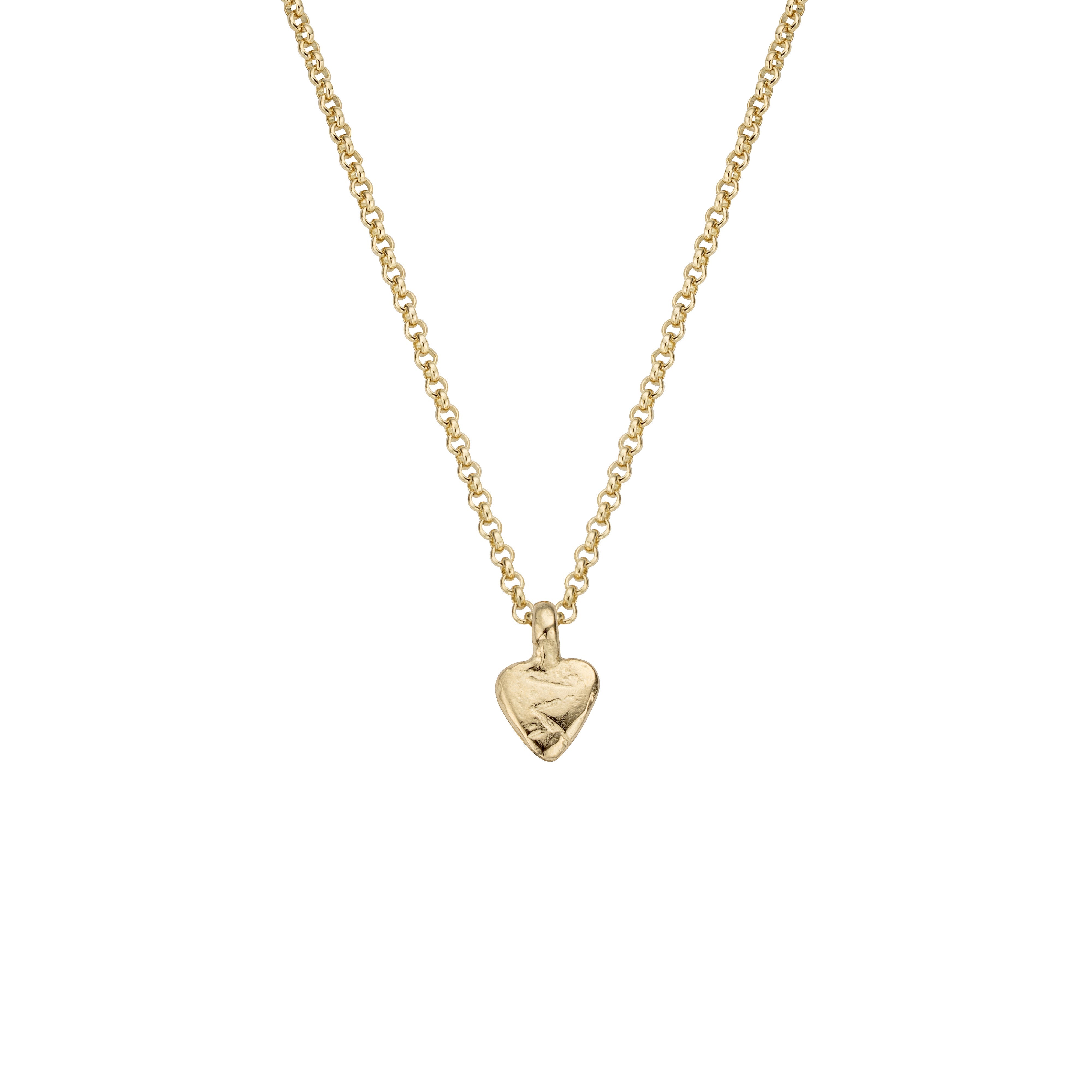 Gold Baby Heart Necklace