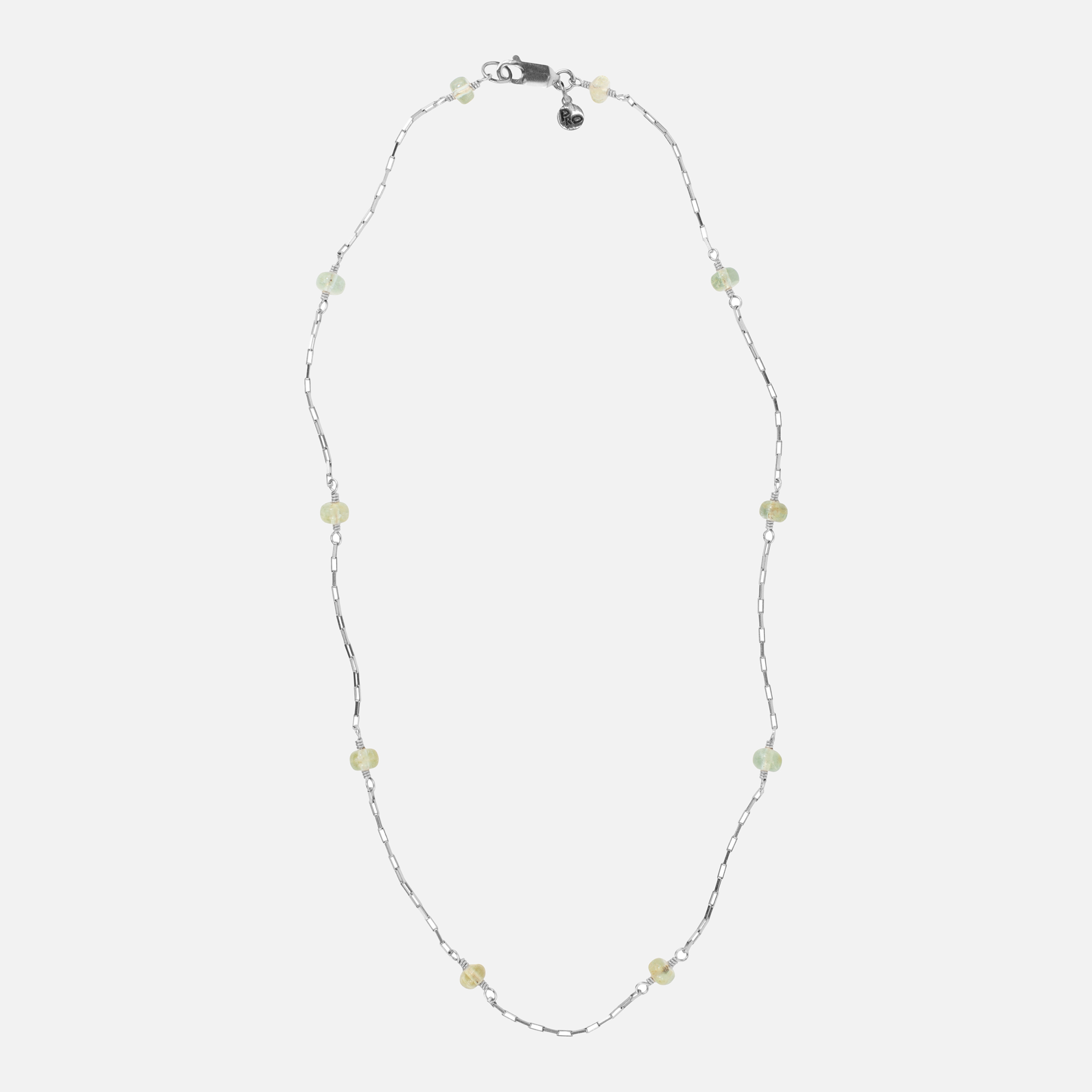 Creek Necklace, Silver
