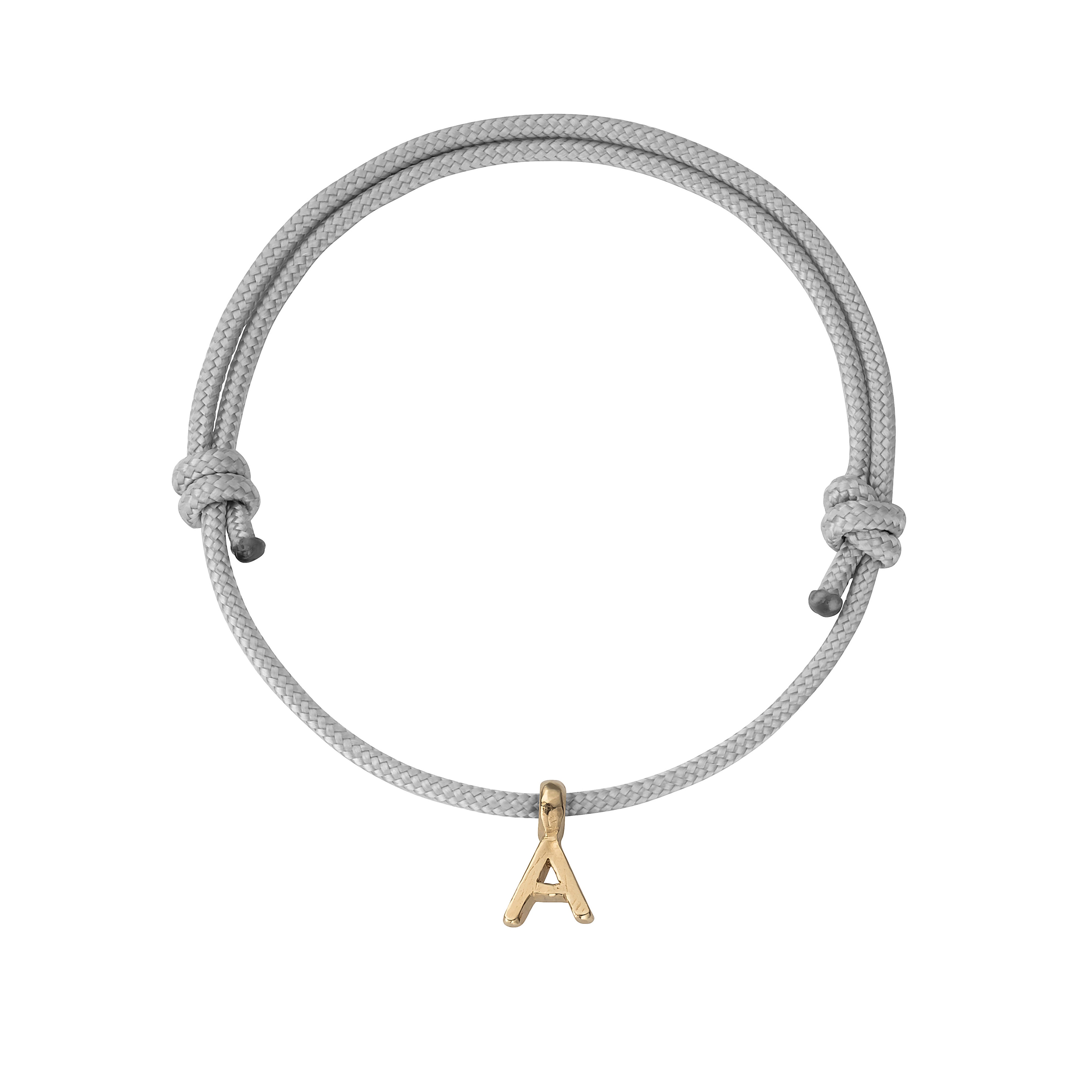 Gold Mini Alphabet Sailing Rope