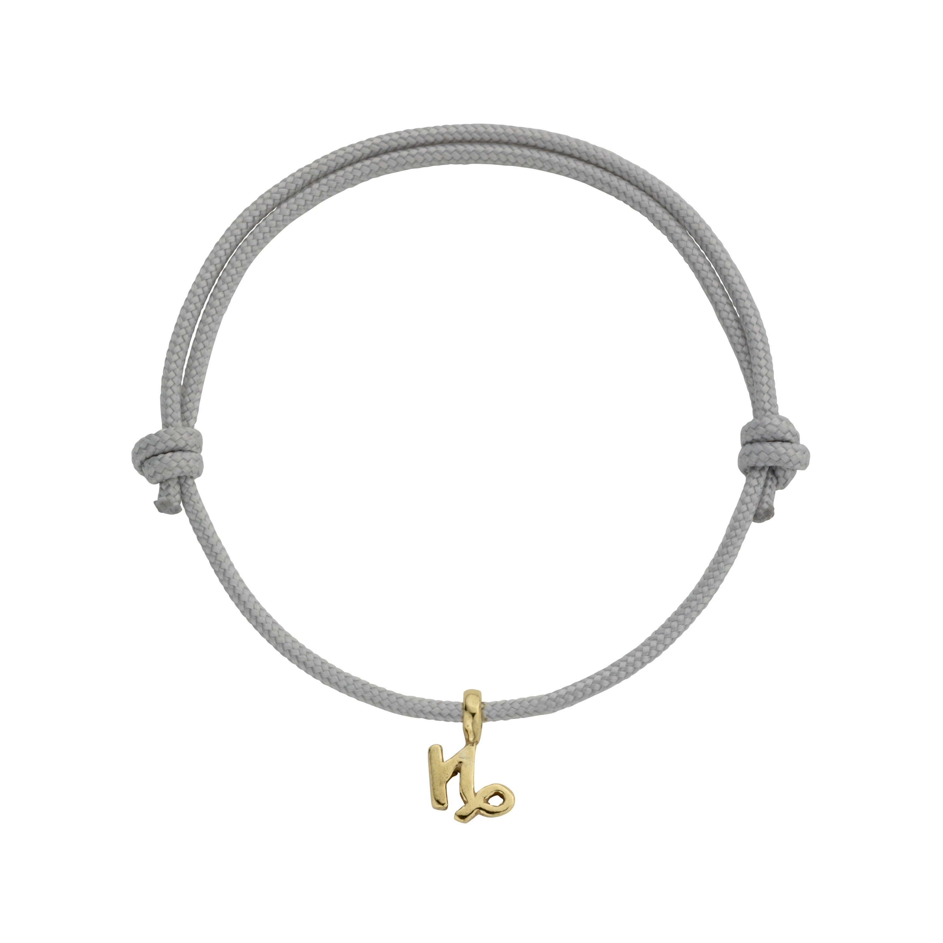 Gold Mini Capricorn Horoscope Sailing Rope