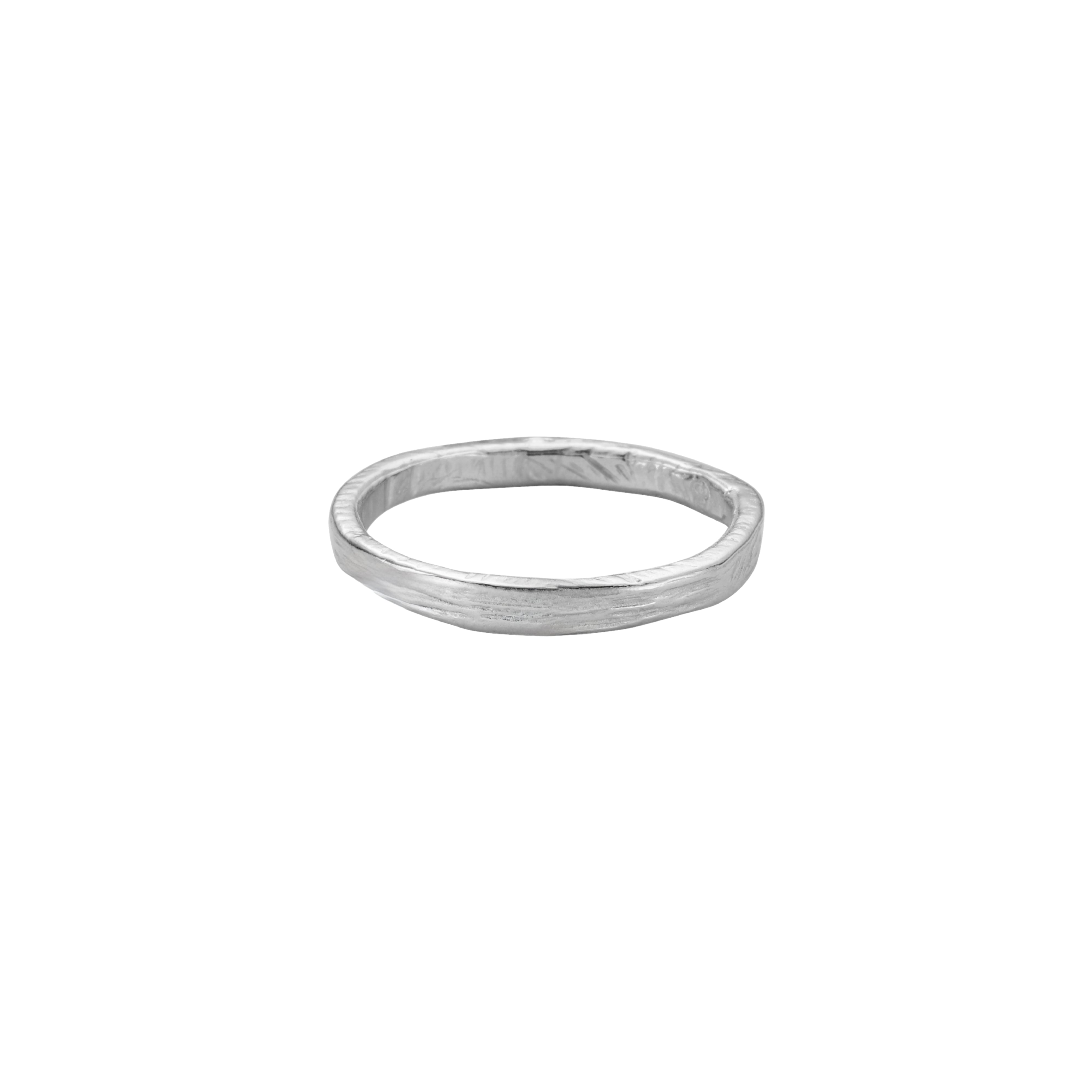 Ladies' 18ct White Gold Mini Posey Ring