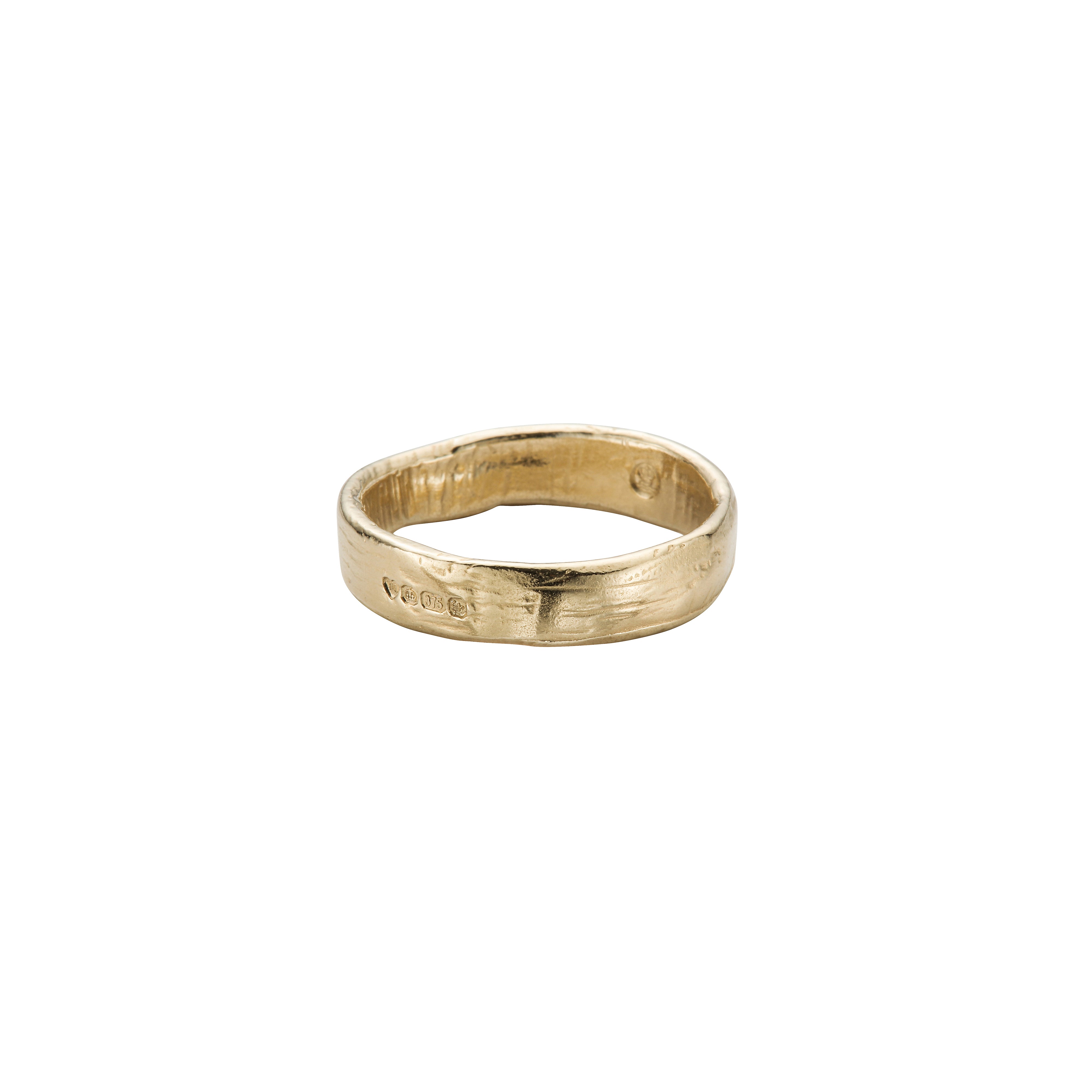 Men's 9ct Gold Midi Posey Ring