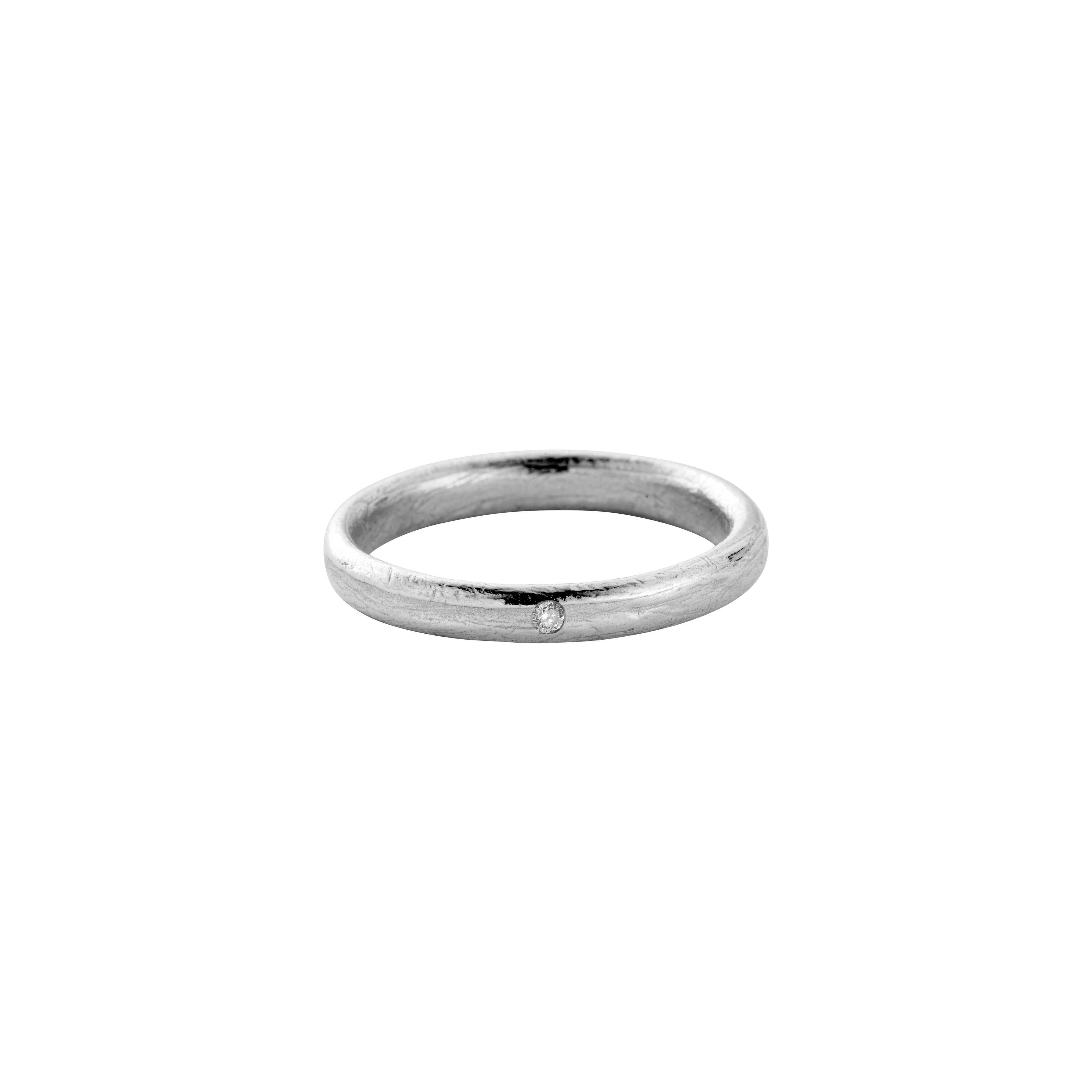 Silver Love Honour Cherish Wedding Band 4 Silver Love Honour Cherish Wedding Band