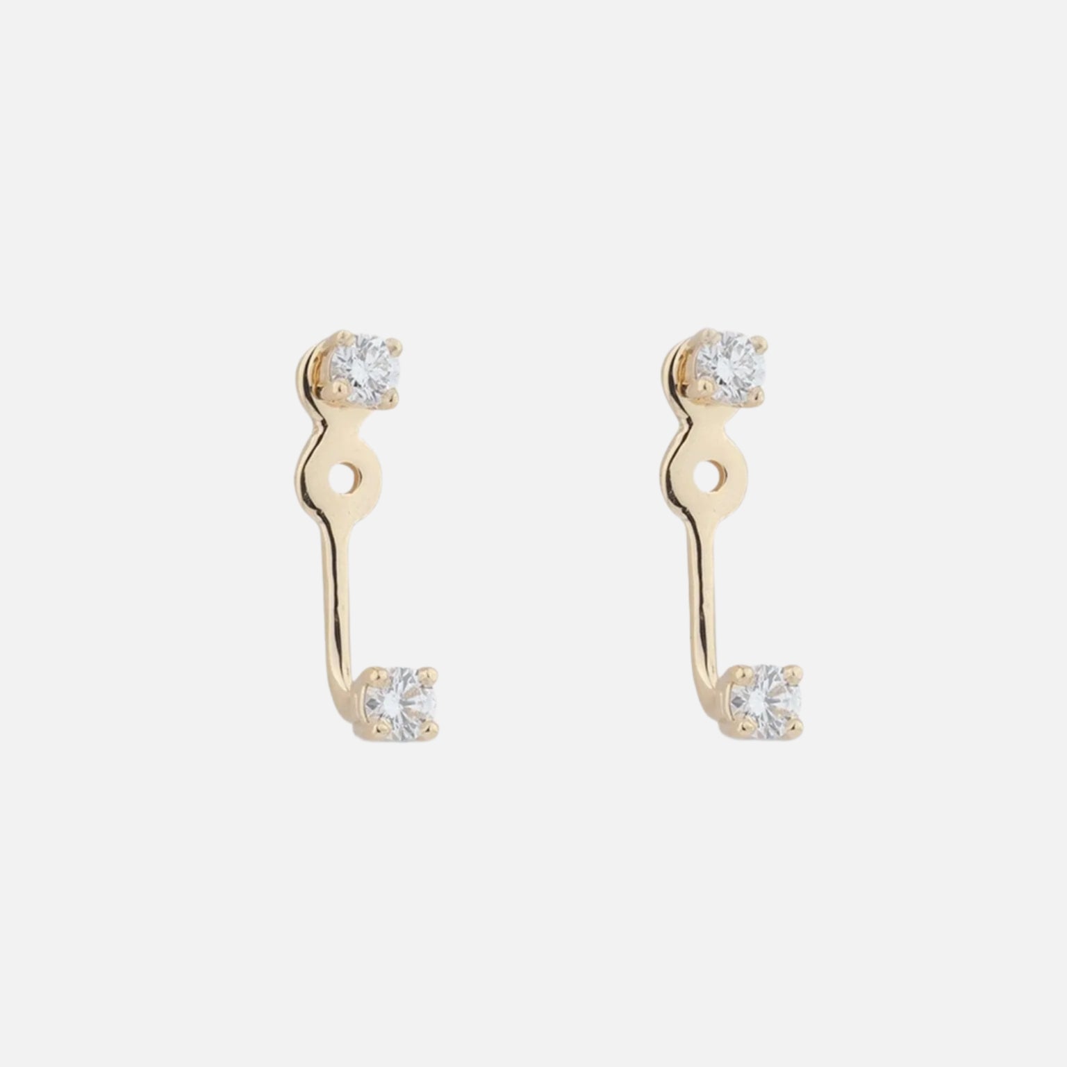 Diamond Floater Ear Jackets