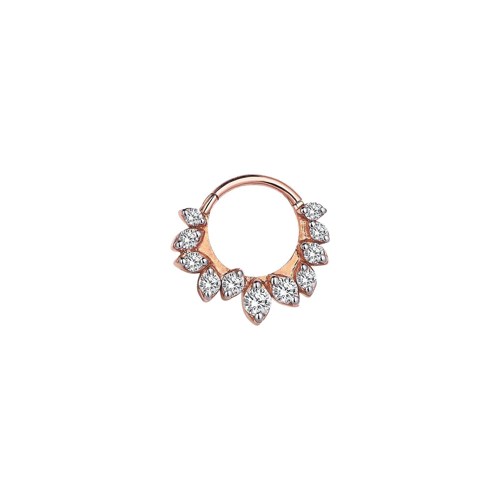 Acacia Hoop Piercing