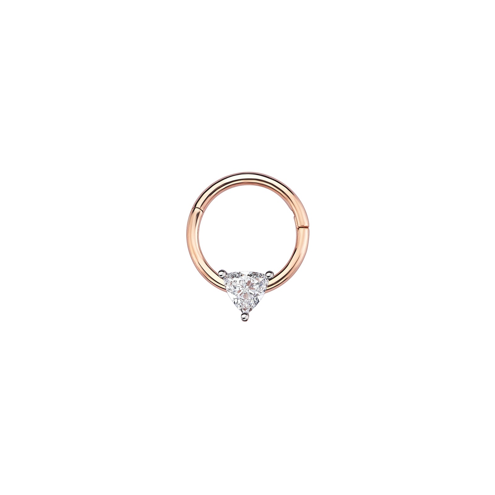 Triangle Hoop Piercing