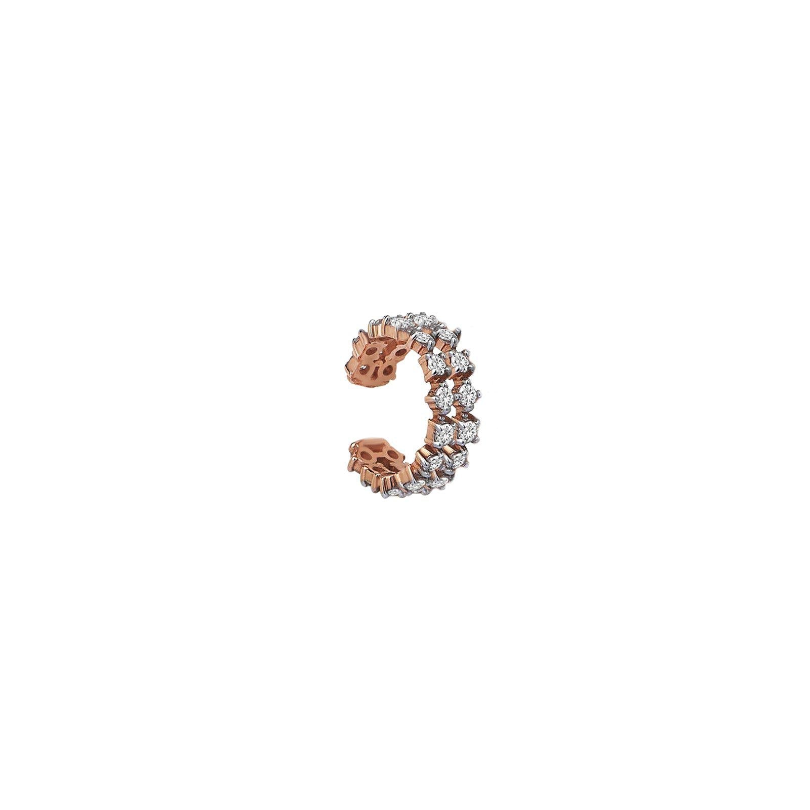 Dual Lightbeam Cuff Earring