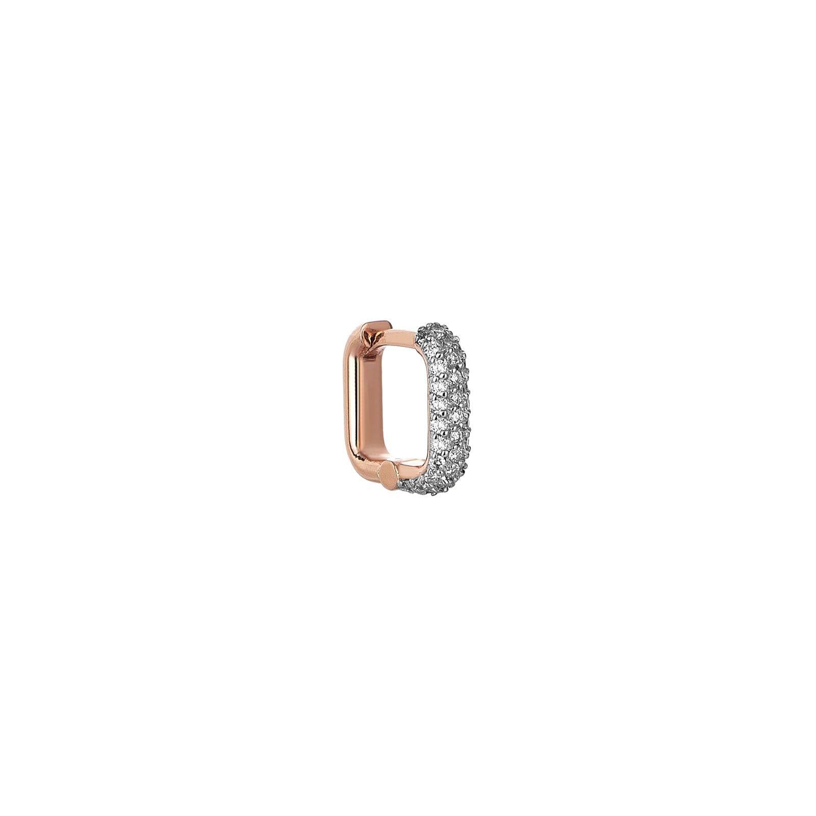 Soft Square Hoop Earring