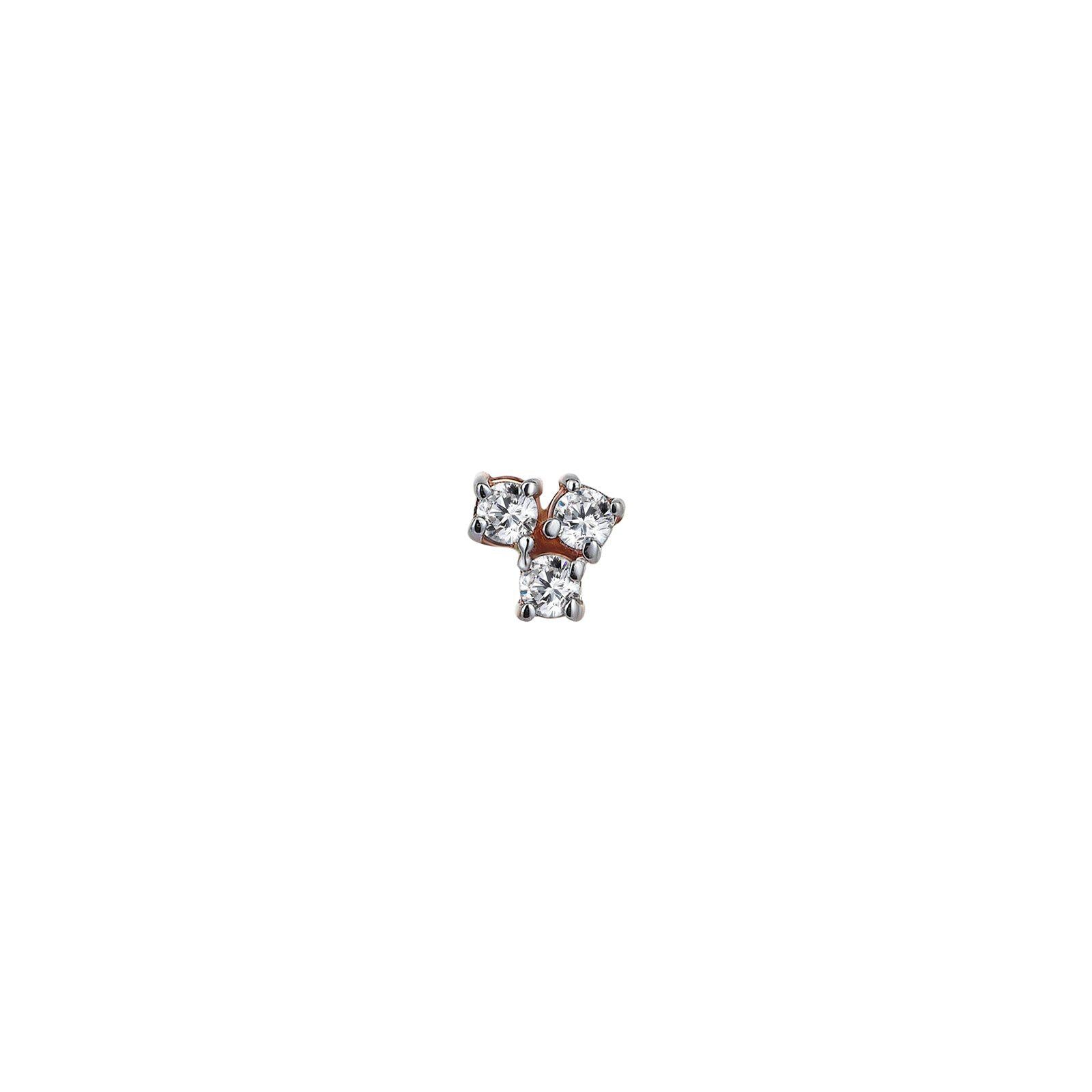 Lumiere Trio Stud Earring