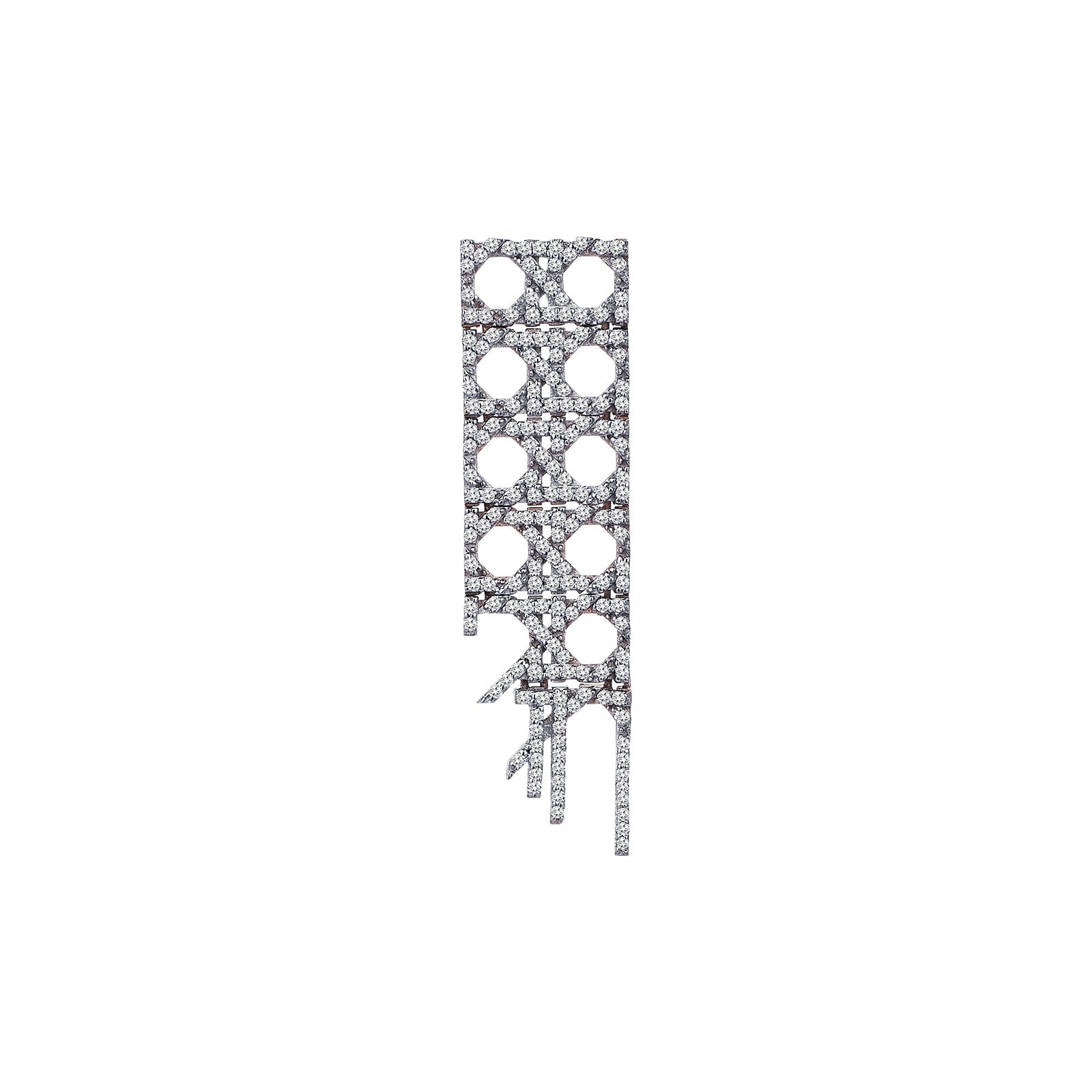 Midi Rattan Dangling Earring