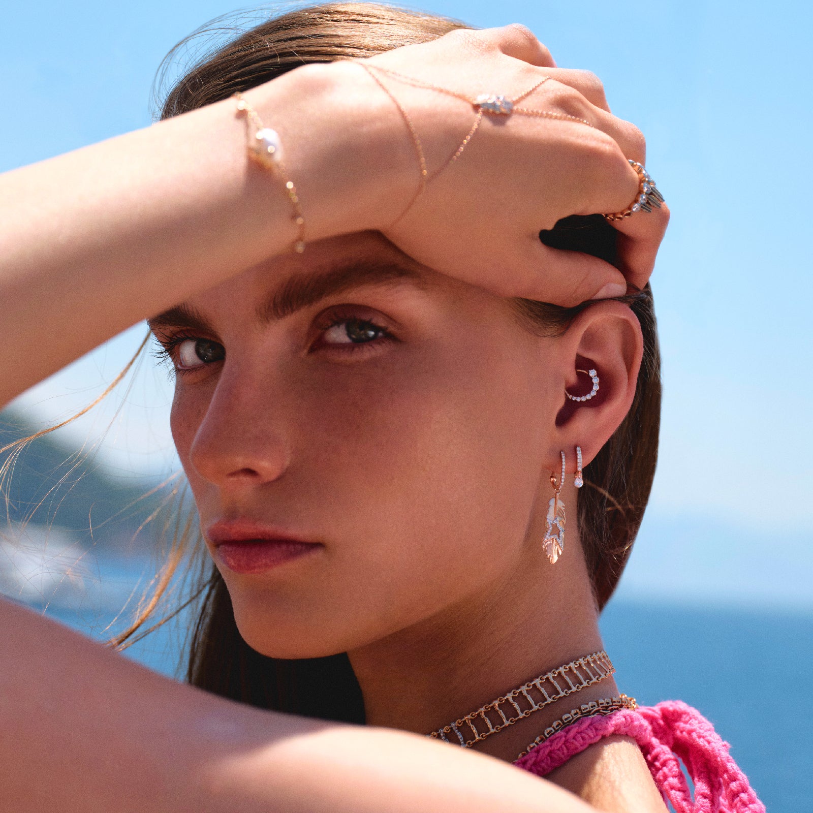 Vision Dangling Earring 3 Vision Dangling Earring