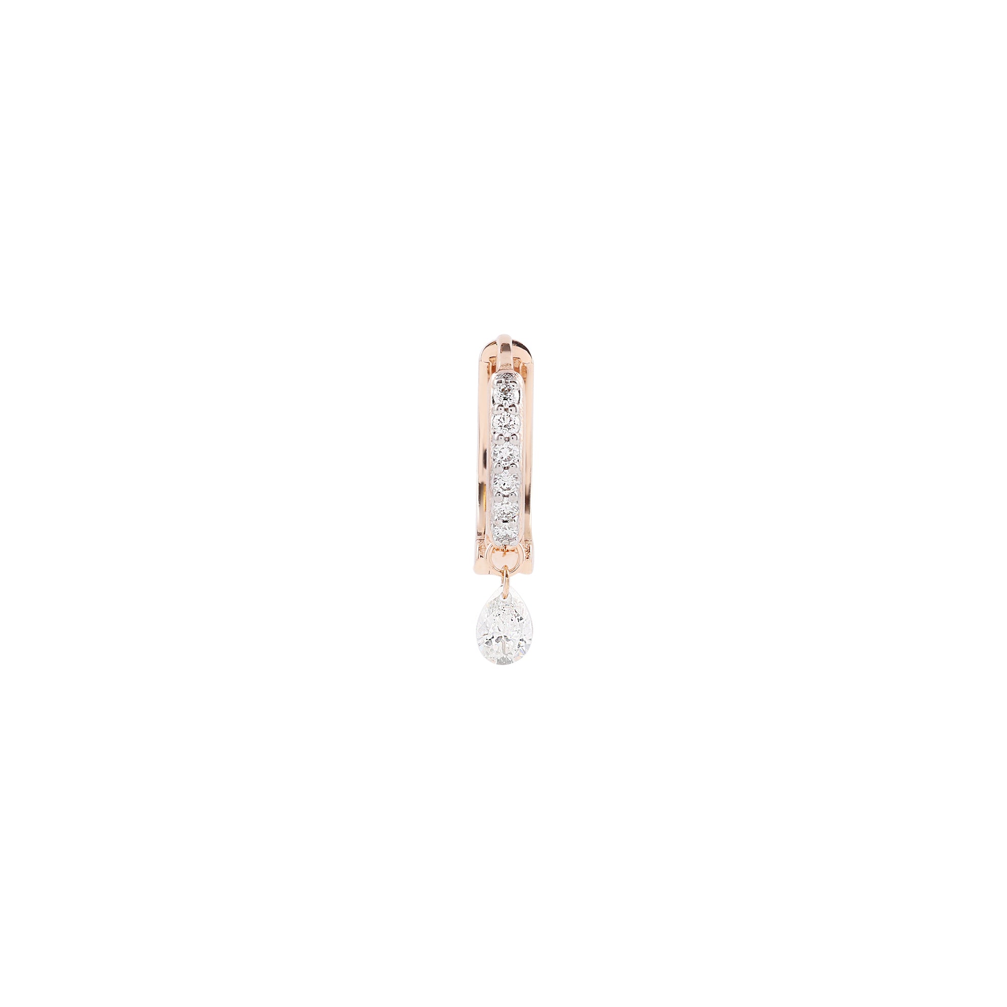 Rosaline Dangling Hoop Earring
