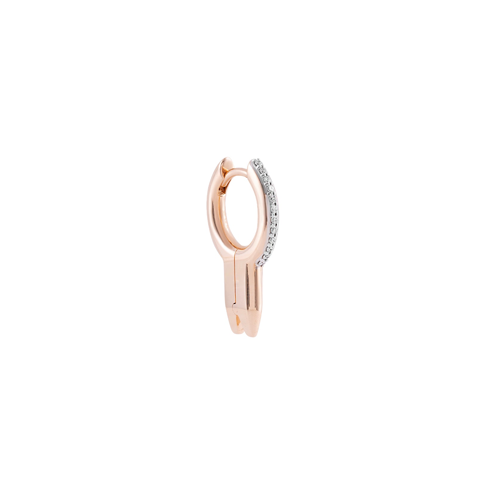 Atomic Hoop Earring