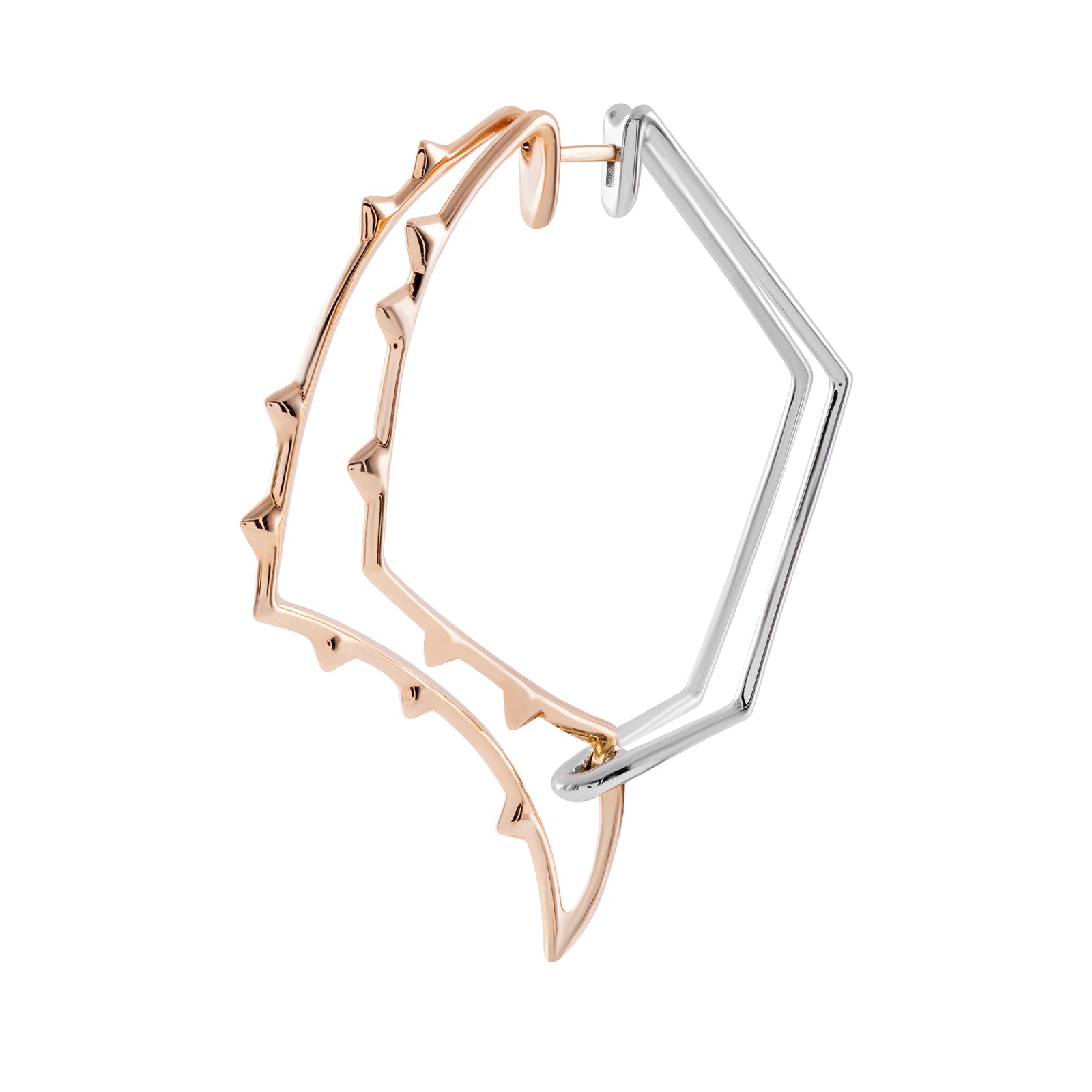 Talon Maxi Hoop Earring
