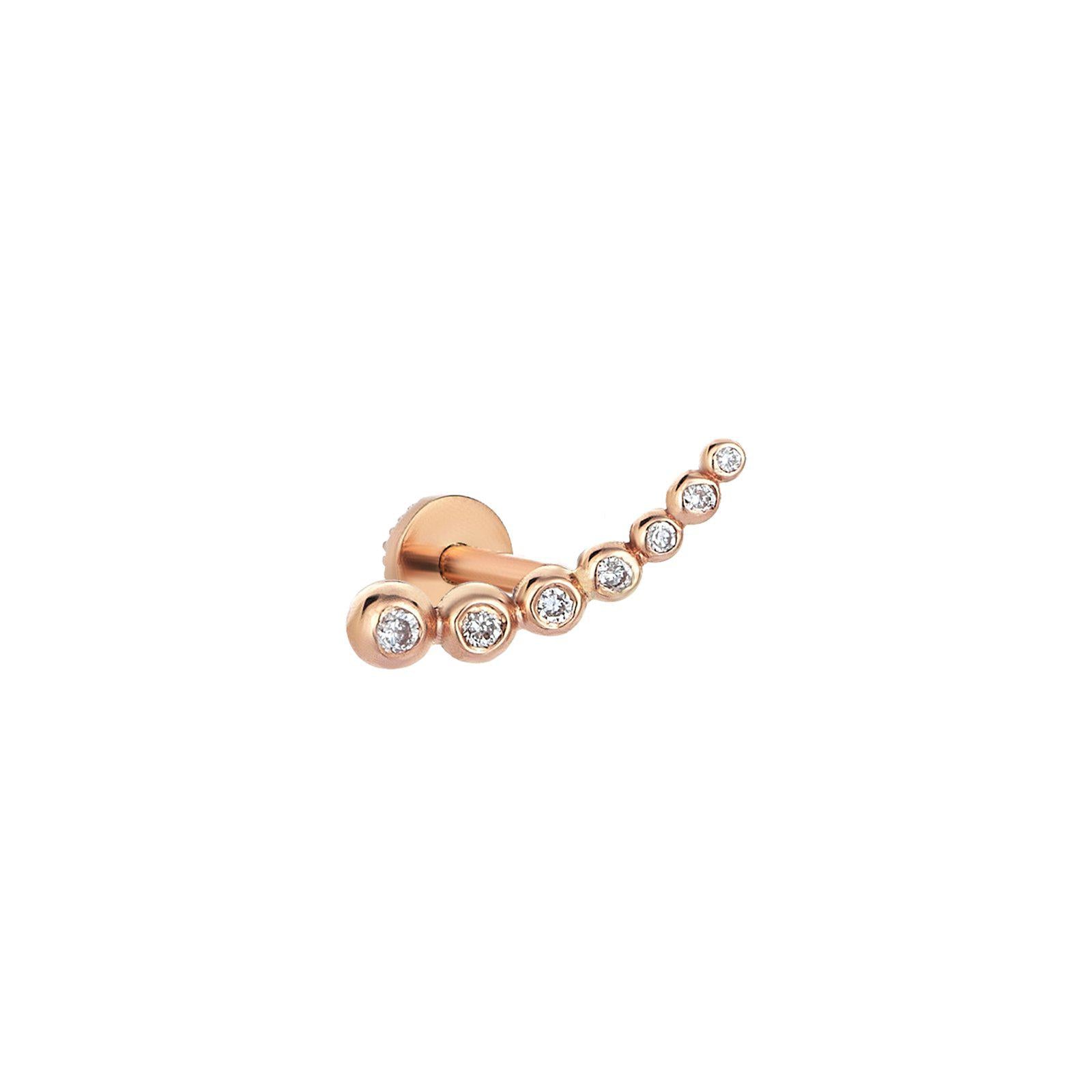 Solitaire Arc Piercing