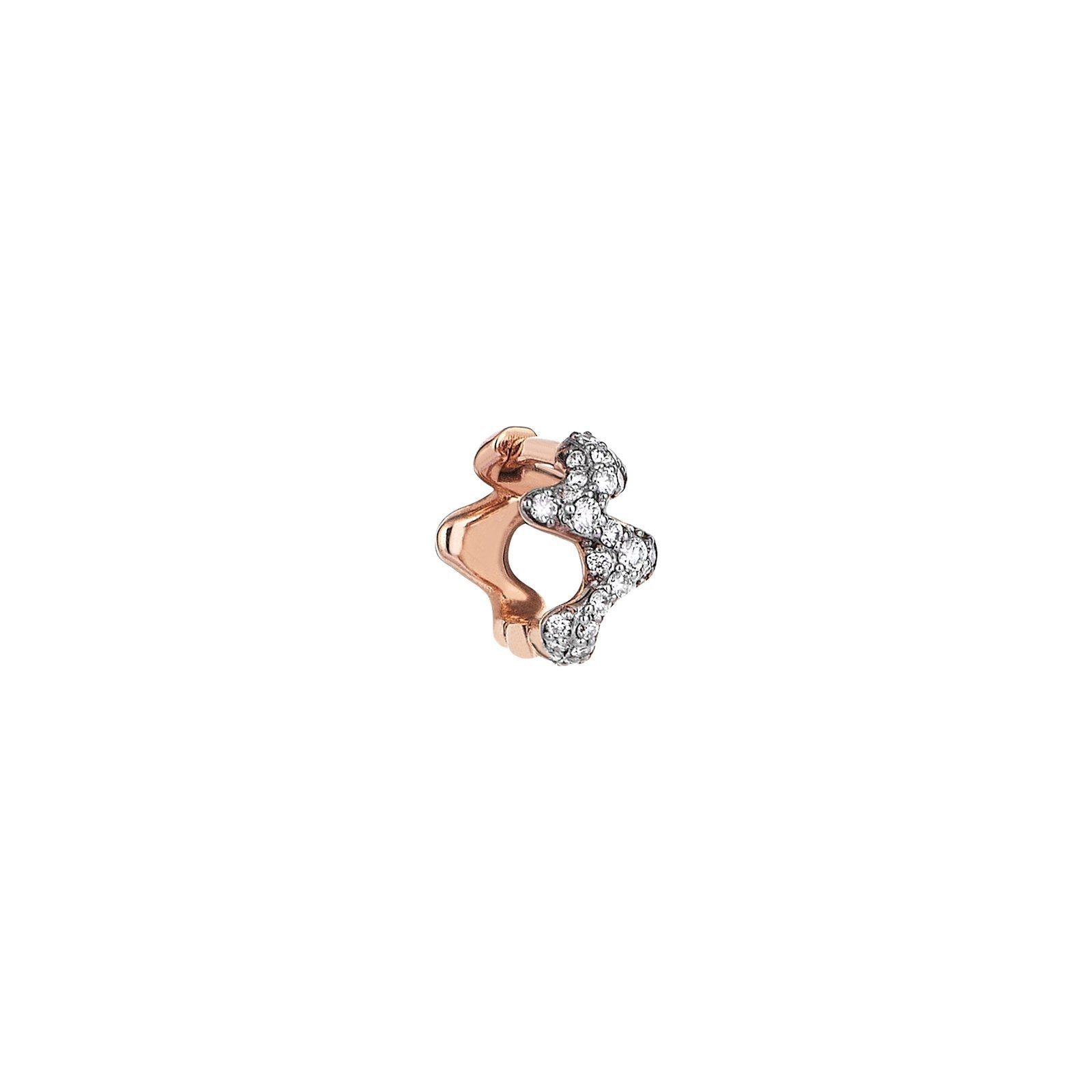 Moss Hoop Earring
