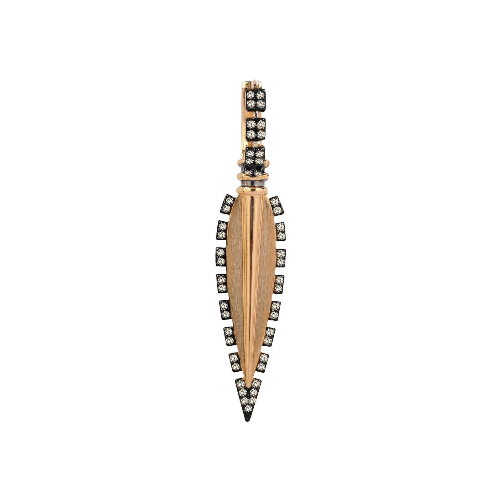 Alexandria Dangling Hoop Earring