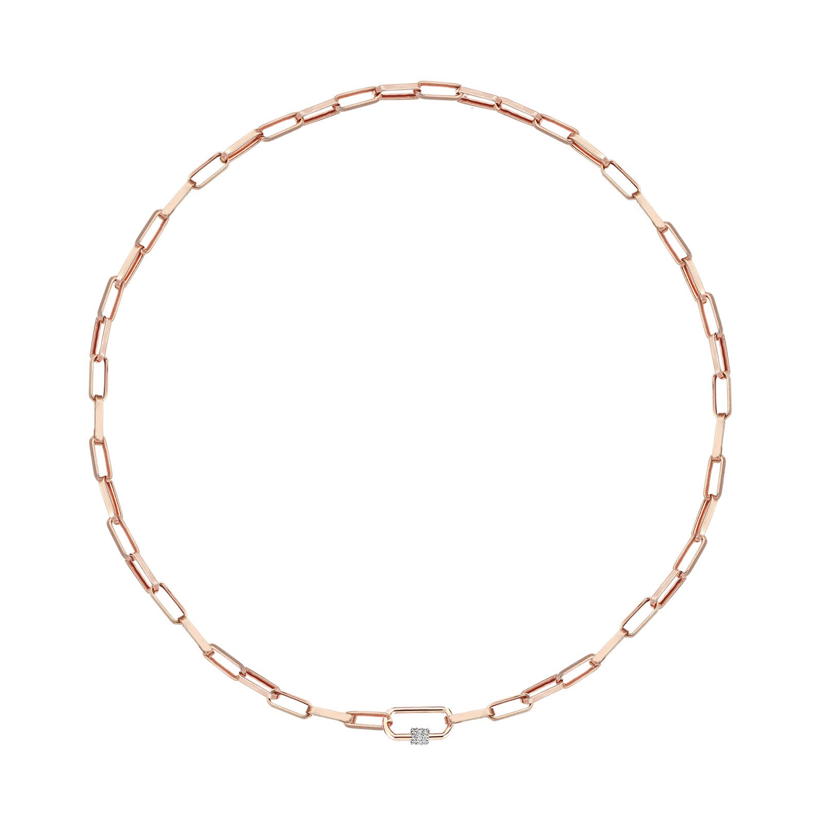 Rectangle Chain Necklace