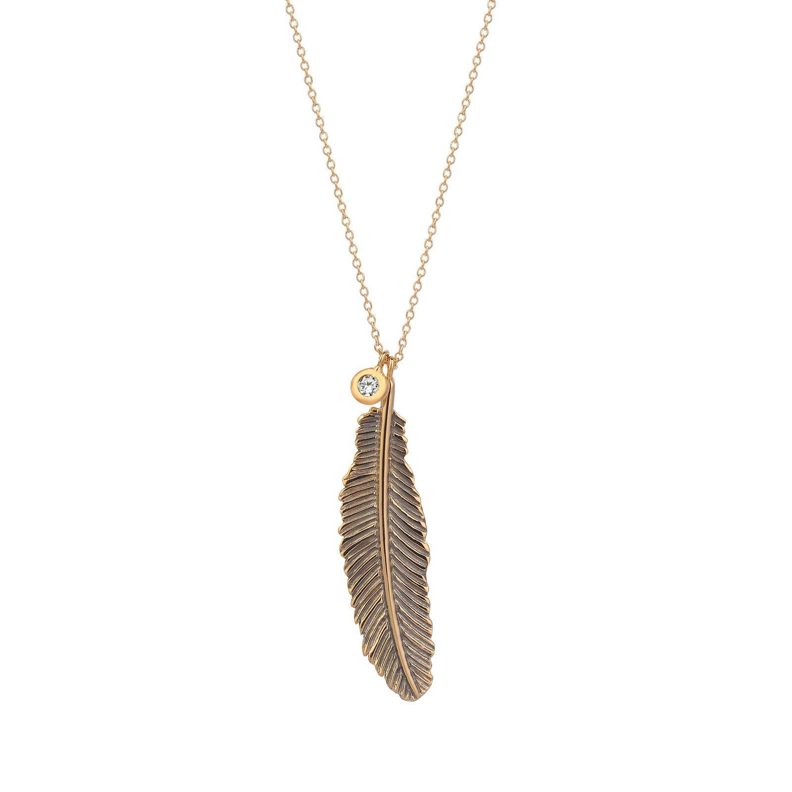 Maxi Feather Necklace
