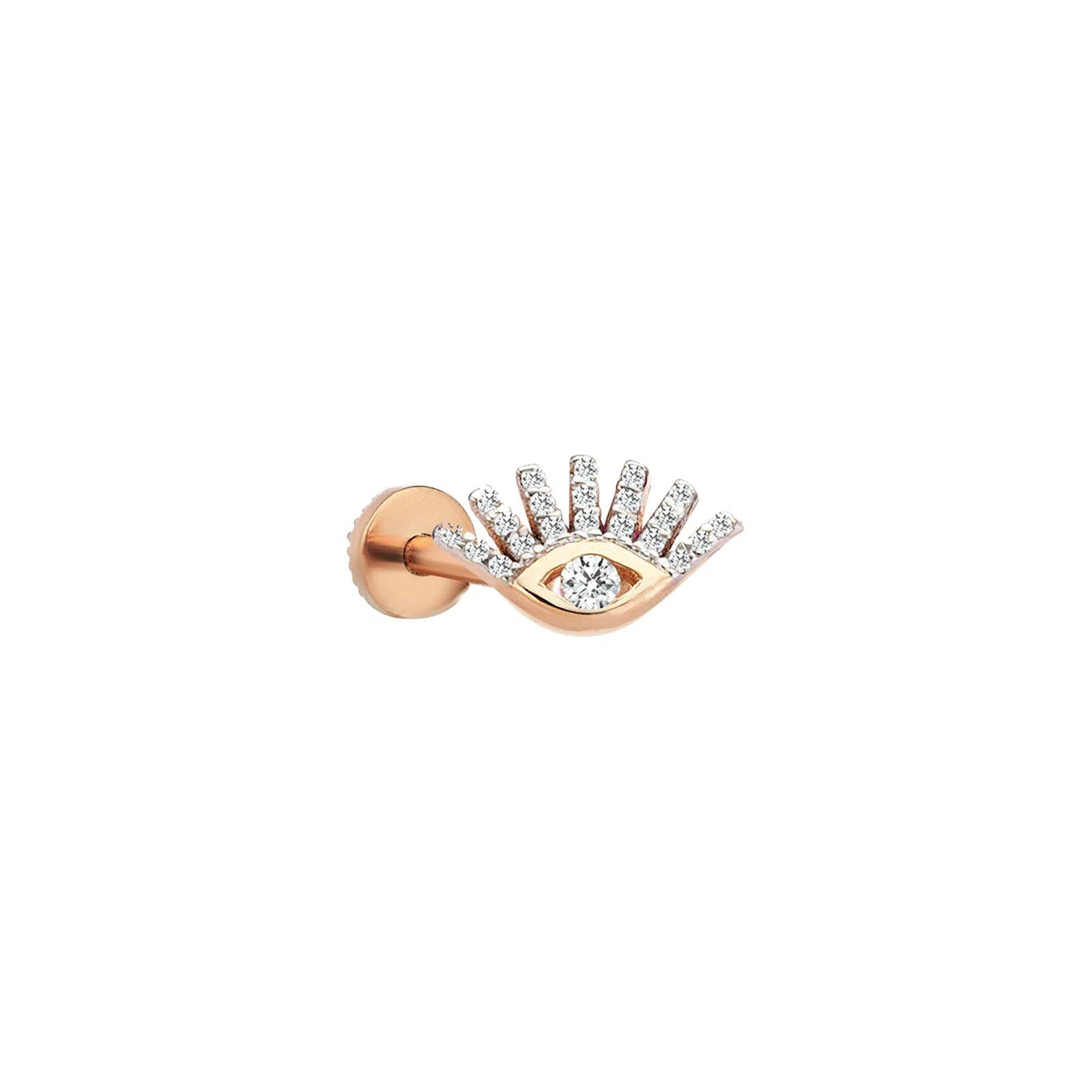 Pavé Eye Piercing