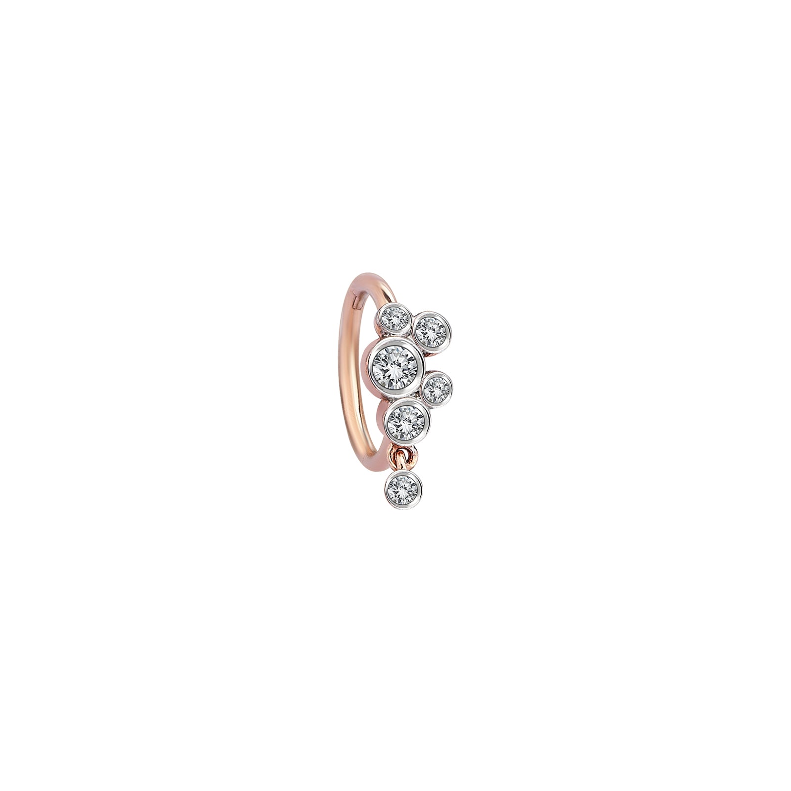 Cluster Hoop Piercing