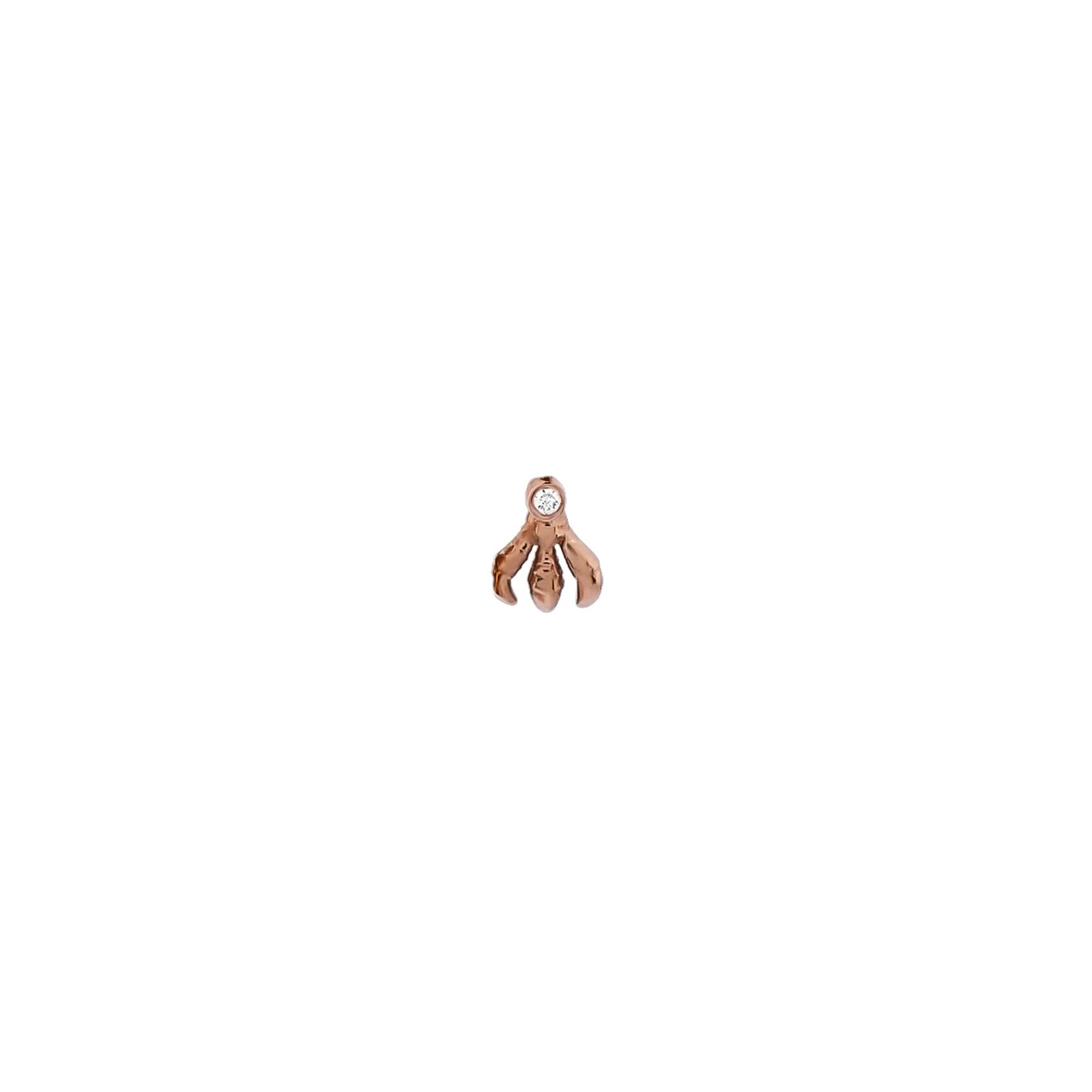 Trident Stud Earring