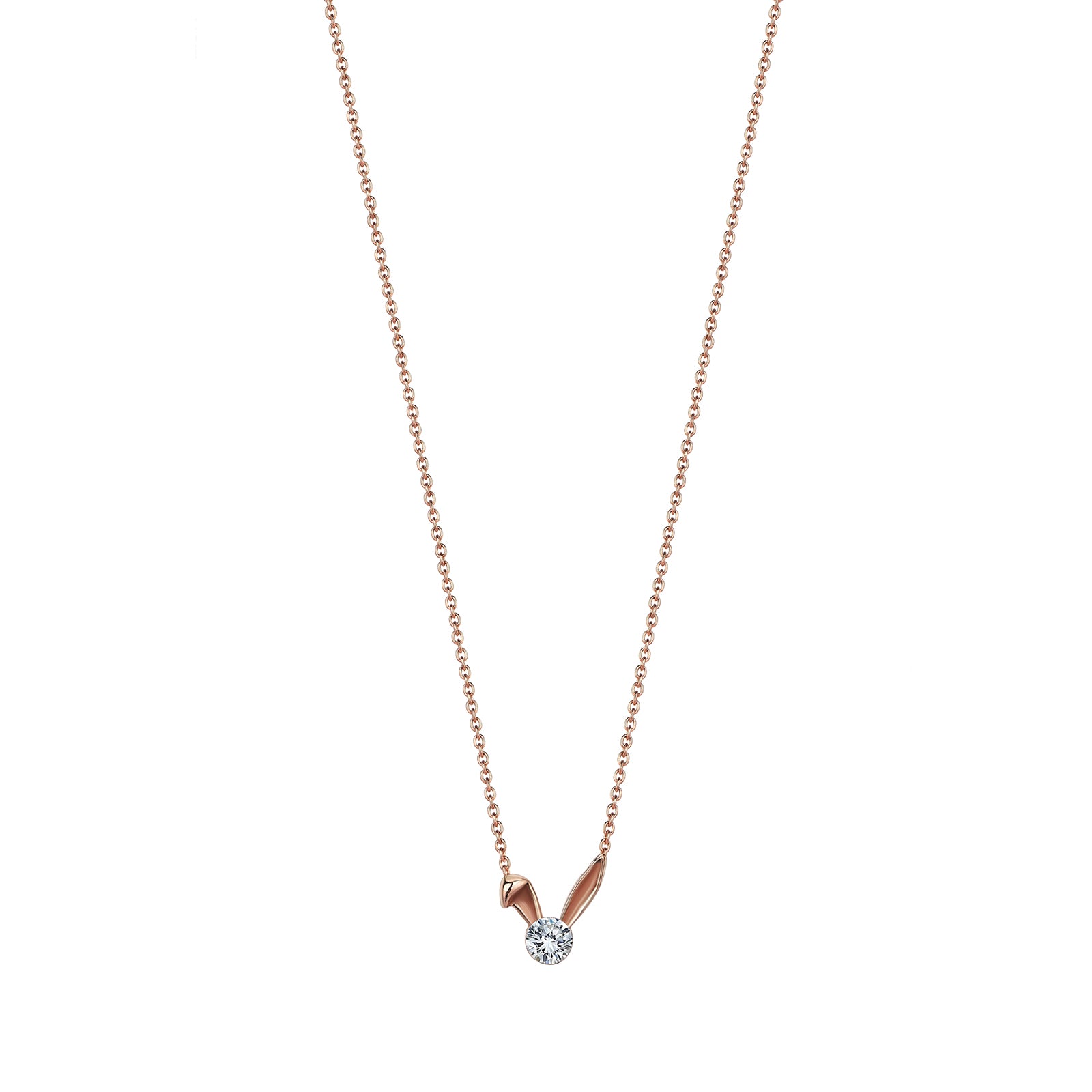 White Rabbit Necklace