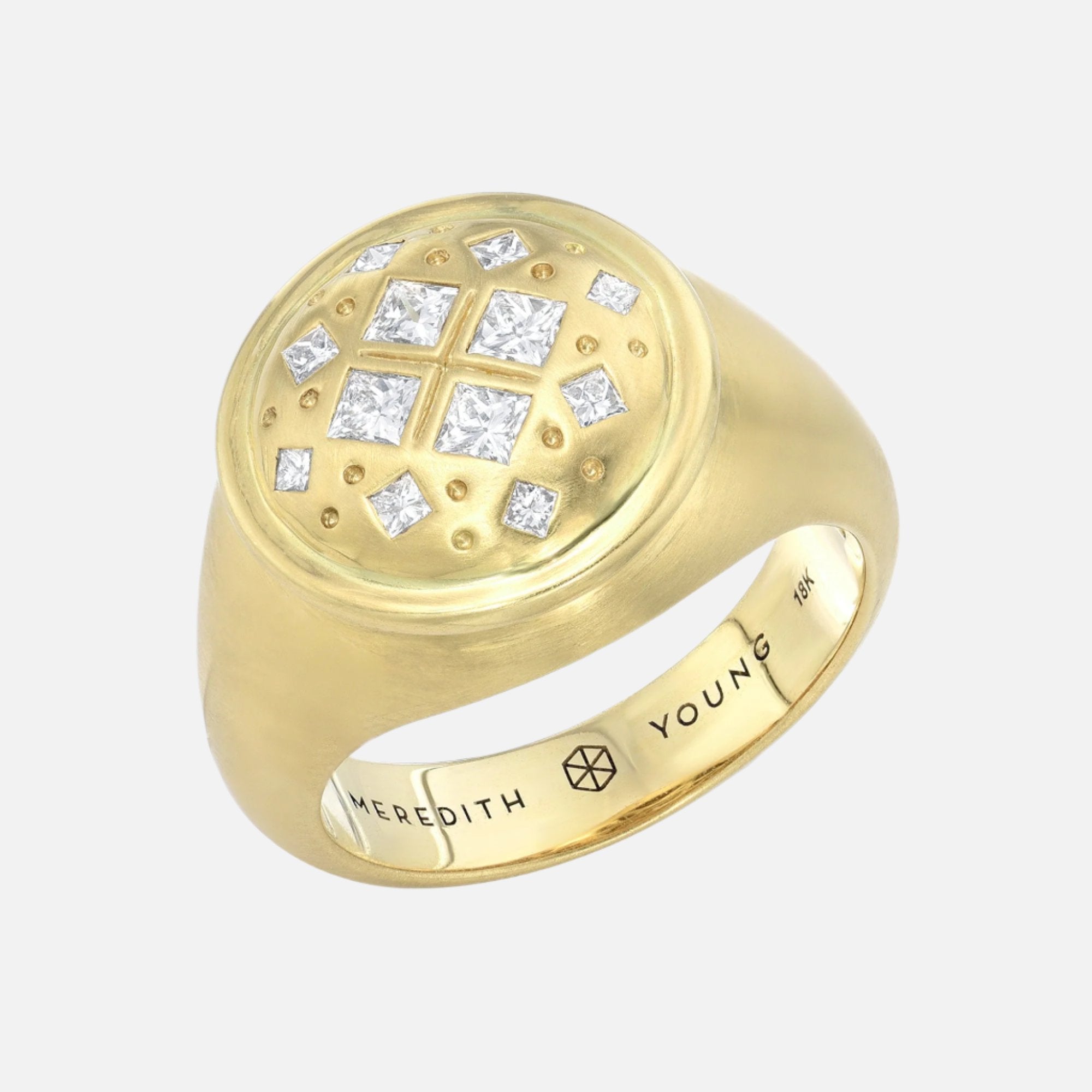 Diamond Pinky Ring