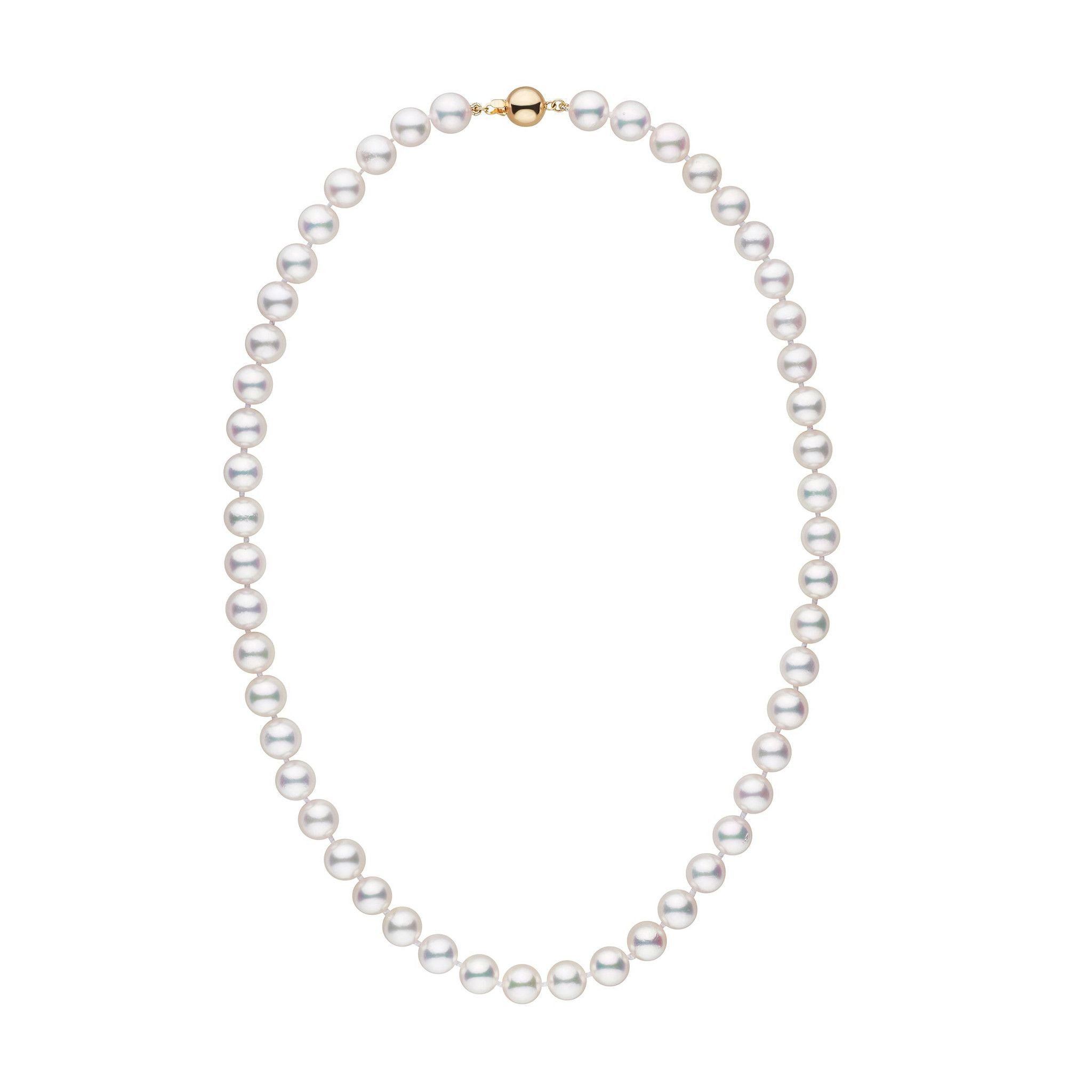 14K Yellow Gold Ball Polished / 16 inch