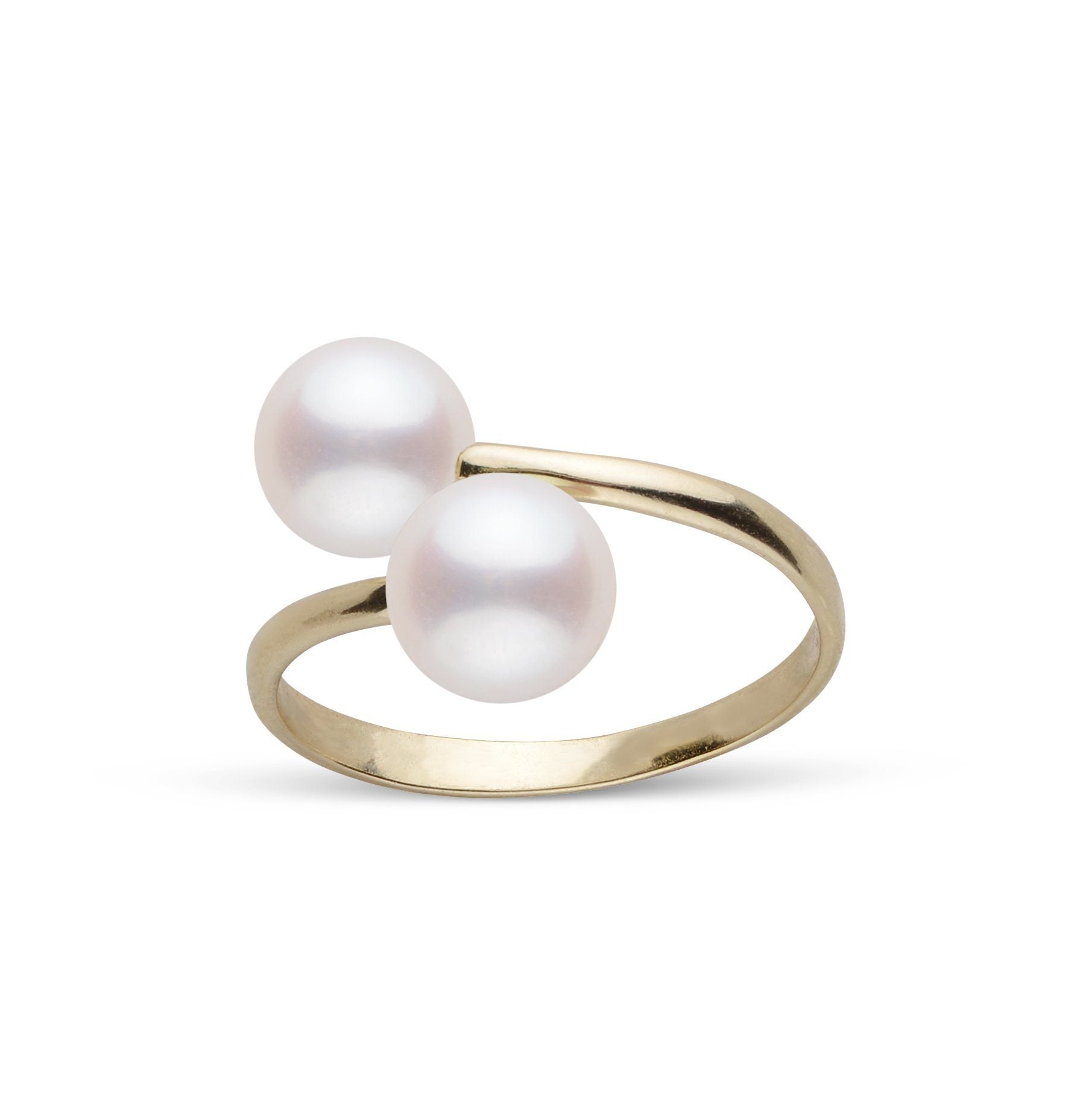 Bypass Collection 7.0-7.5 mm Akoya Pearl Ring