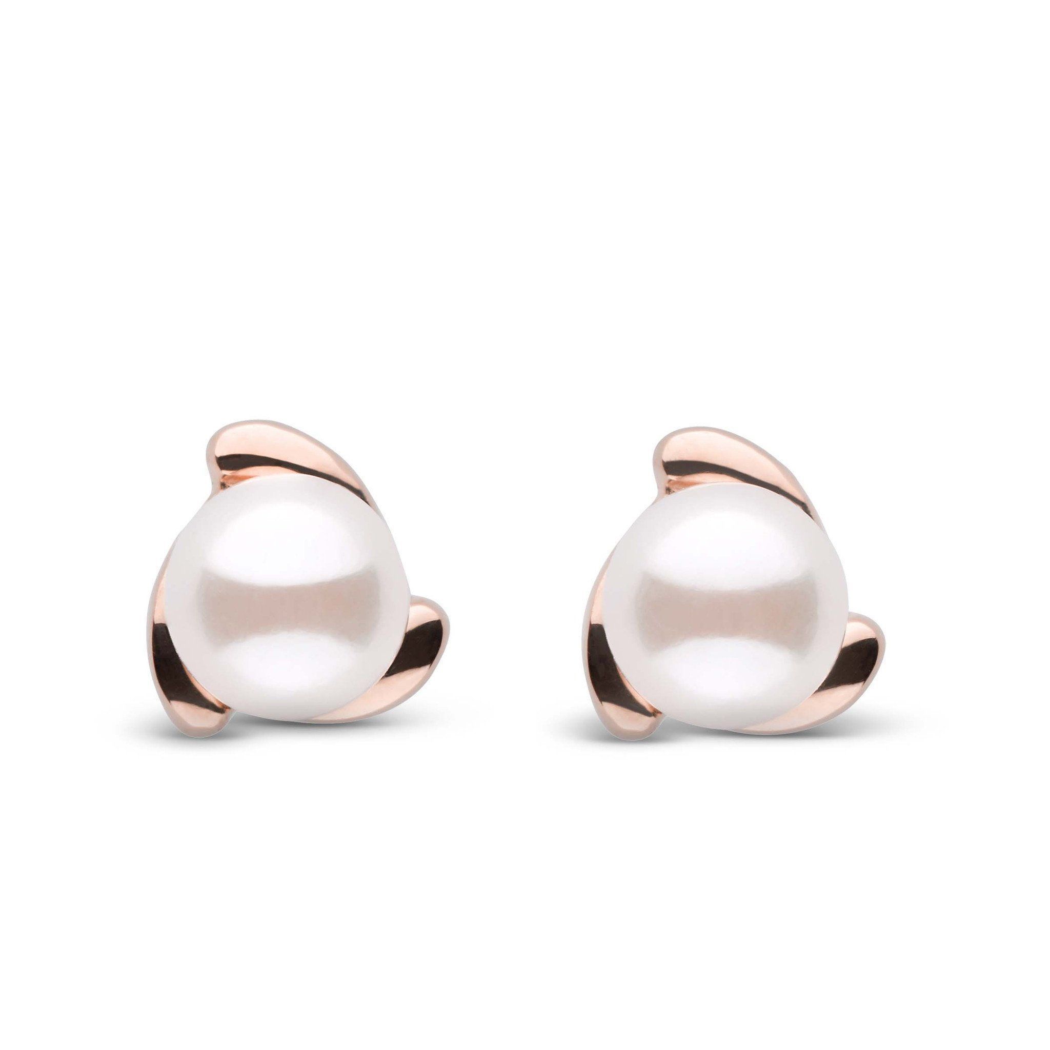 Trillium Collection 6.5-7.0 mm Akoya Pearl Earrings