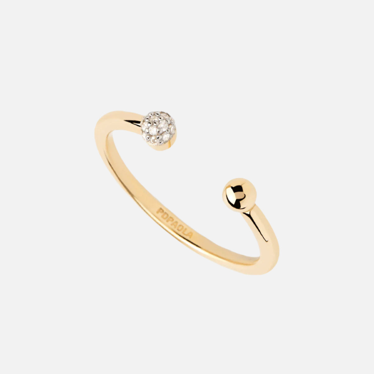 Diamonds and Gold Clara Ring