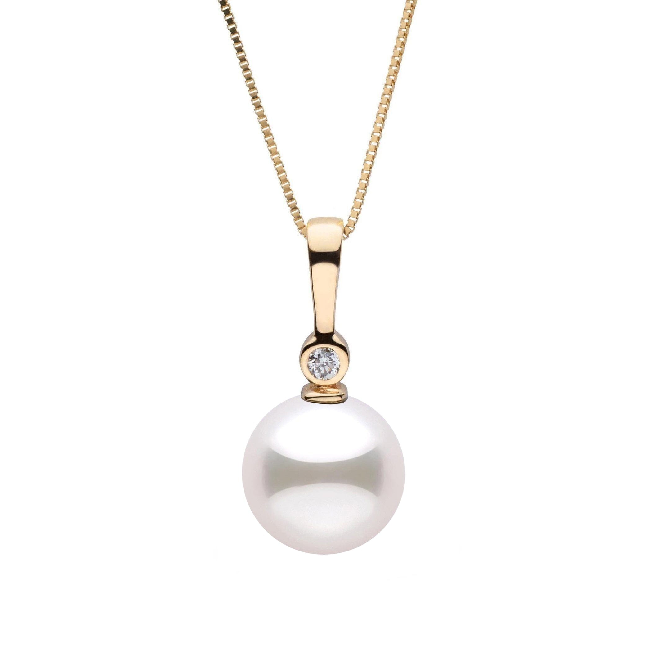 8.5-9.0 mm Akoya Pearl and Diamond Aspire Collection Pendant 4 8.5-9.0 mm Akoya Pearl and Diamond Aspire Collection Pendant