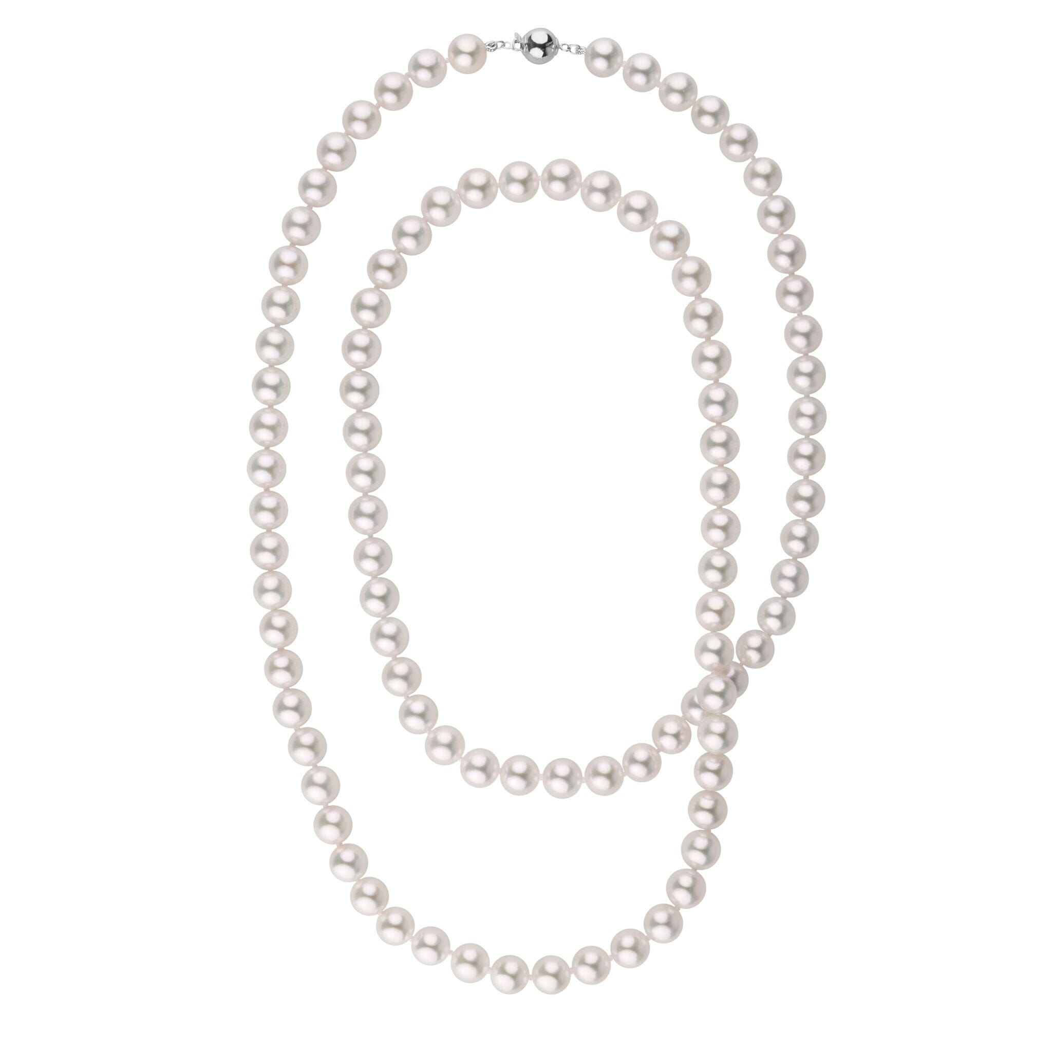 8.5-9.0 mm 35 Inch AAA Akoya Pearl Necklace
