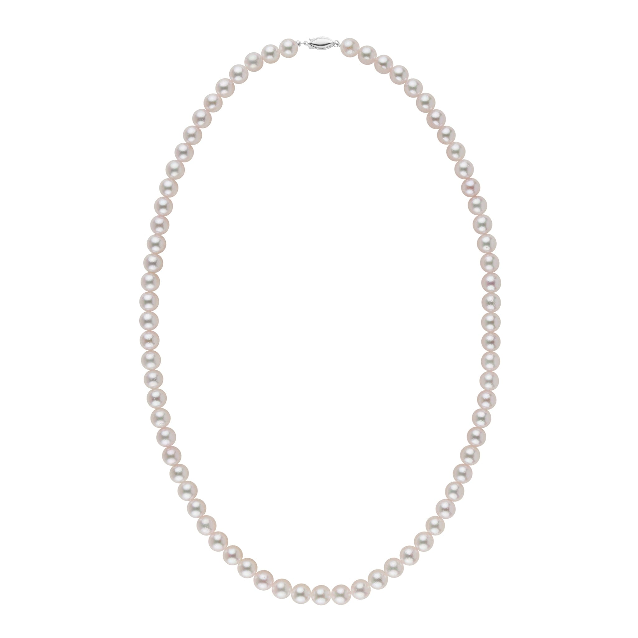 5.5-6.0 mm AAA White Akoya Pearl Necklace