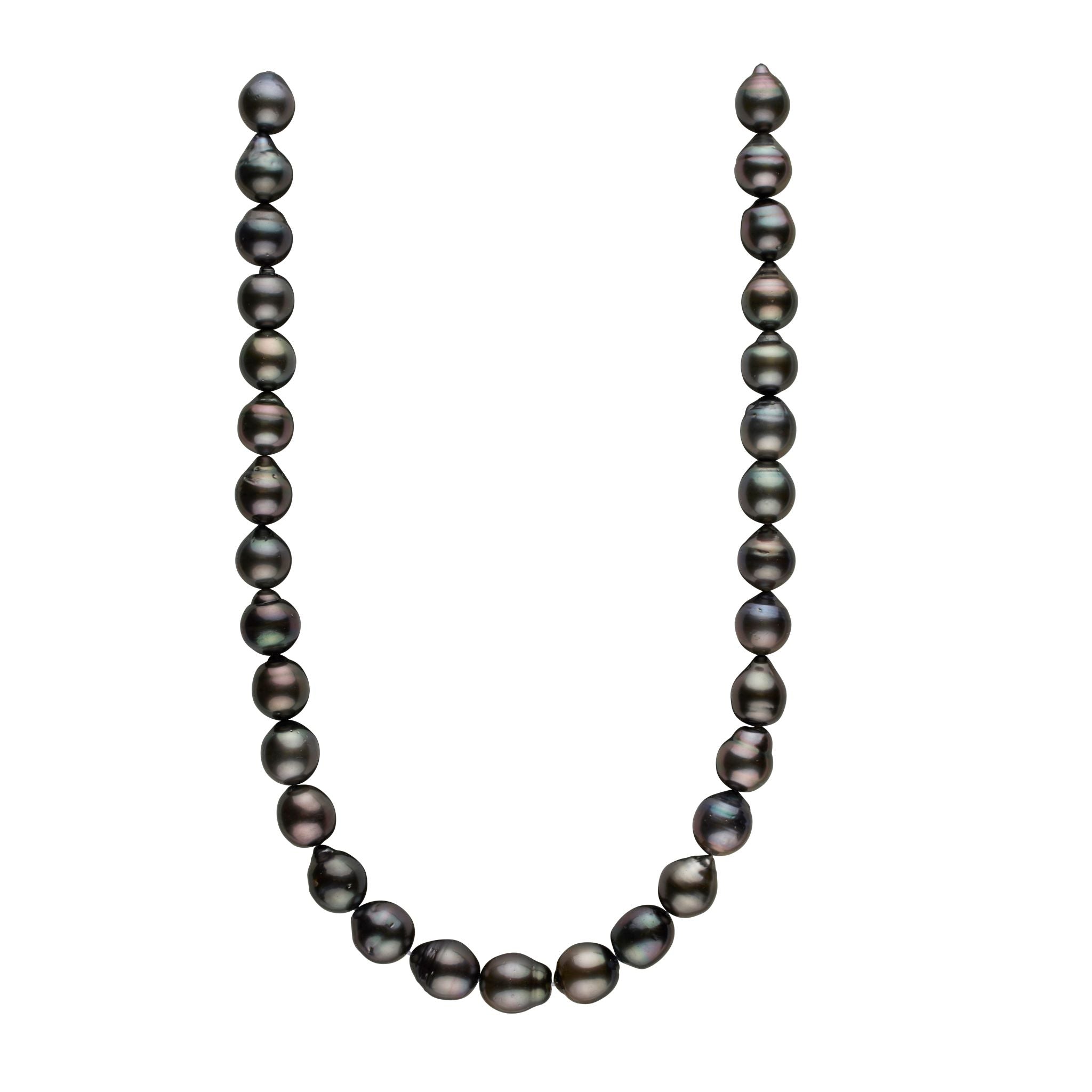 10.8-11.9 mm AA+ Baroque Tahitian Pearl Necklace