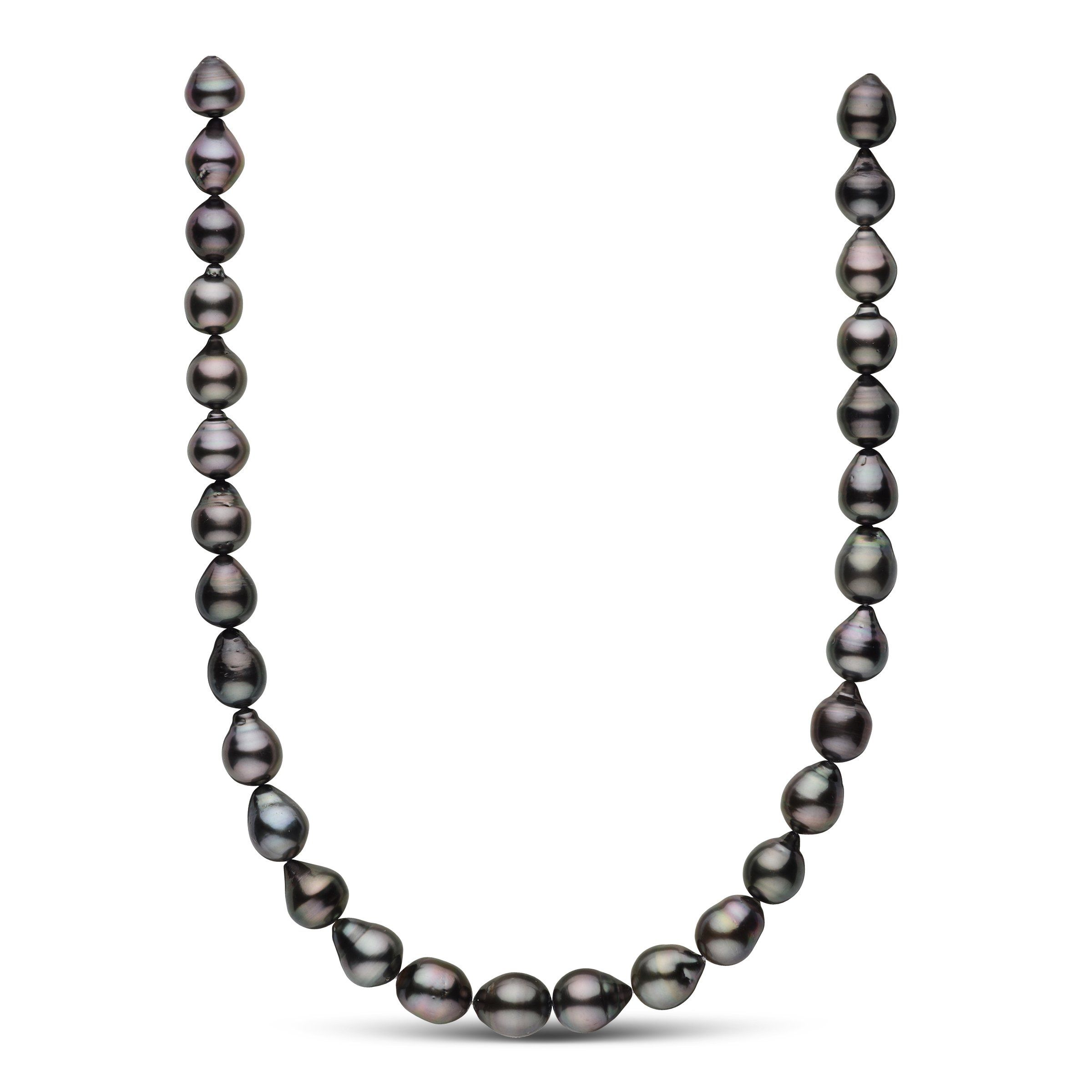 10.9-11.8 mm AA+/AAA Baroque Tahitian Pearl Necklace